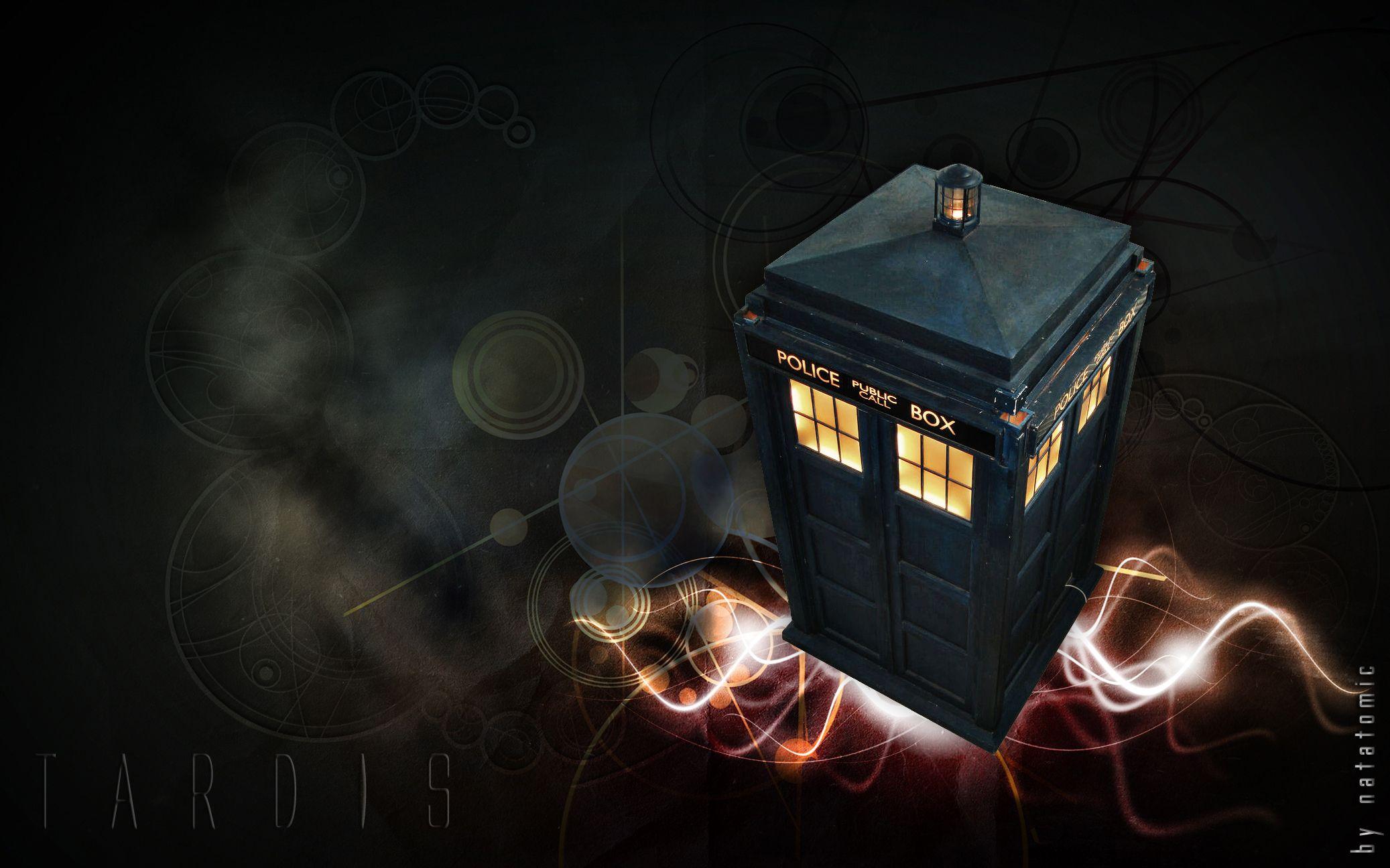 Doctor Who Tardis Background Desktop Wallpaper Box