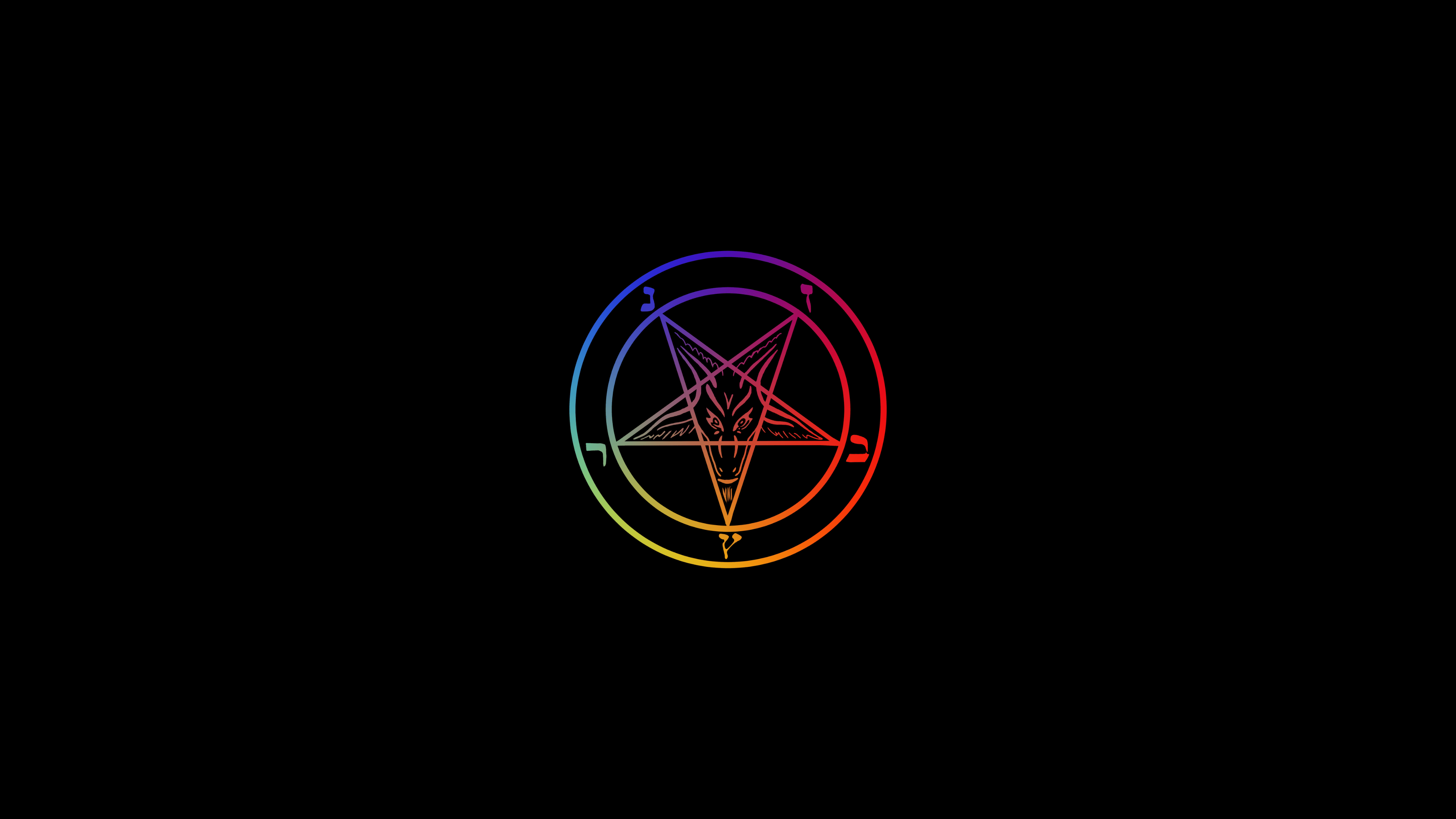 sigil of baphomet-this time it's a wallpaper [4k]