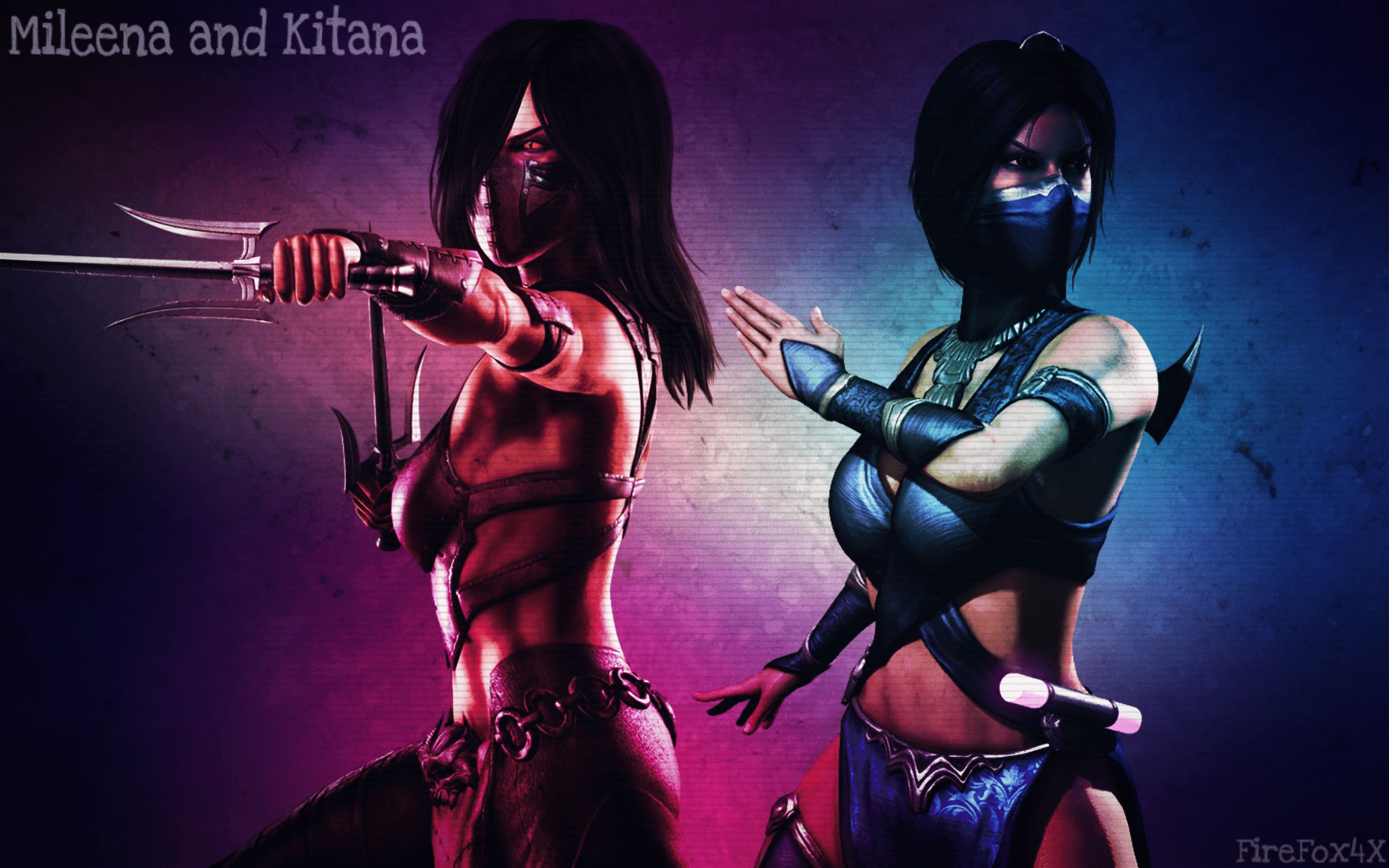 Mortal Kombat X Mileena and Kitana