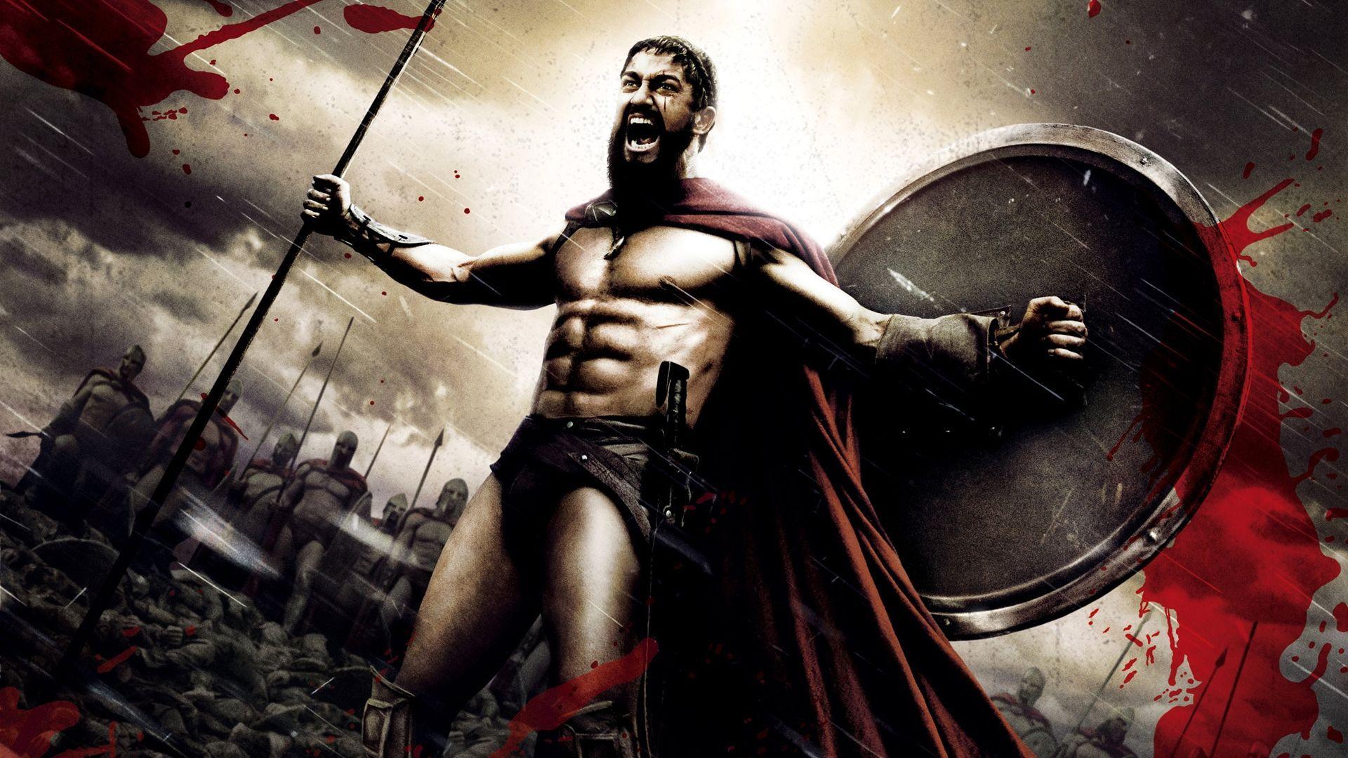 spartan warrior rage strong gerard butler king leonidas