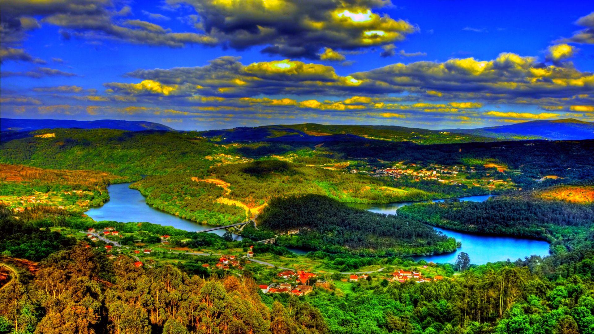 HDQ Beautiful Beautiful Village Image & Wallpaper (Gallery Image: 36)