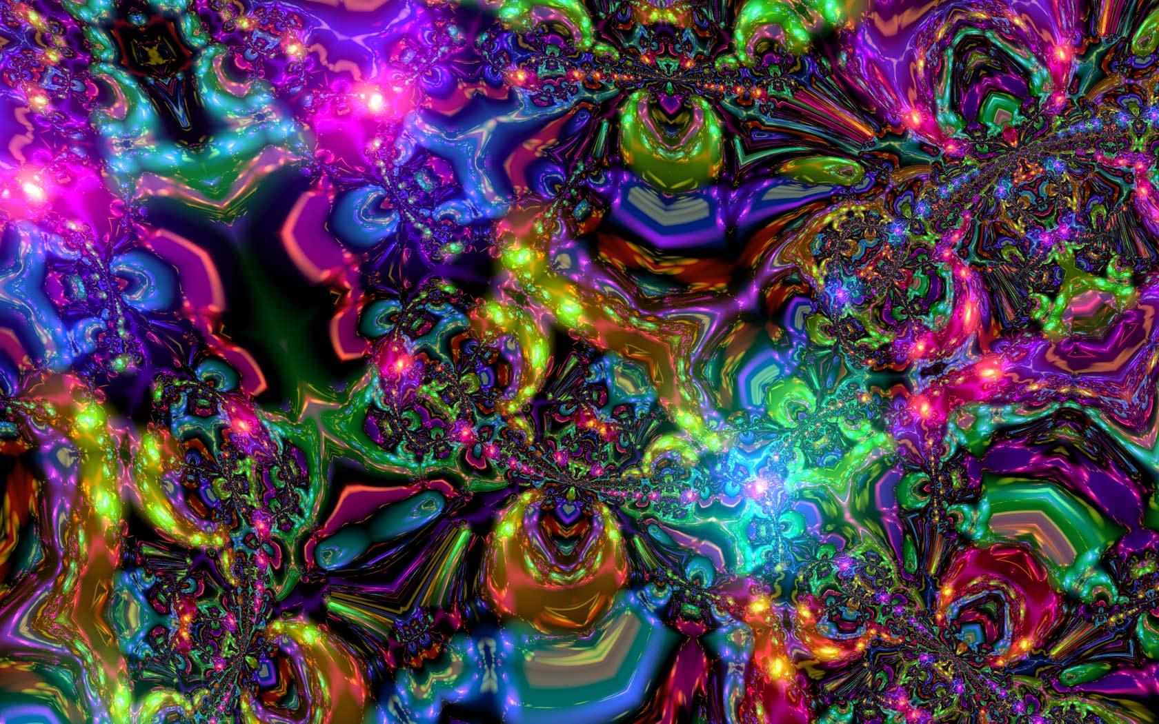 Trippy Psychedelic Background