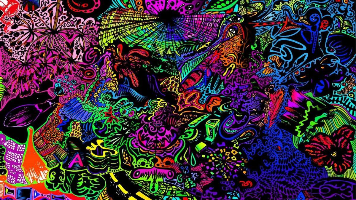 Psychedelic HD Wallpaper For Windows & Android (4K)