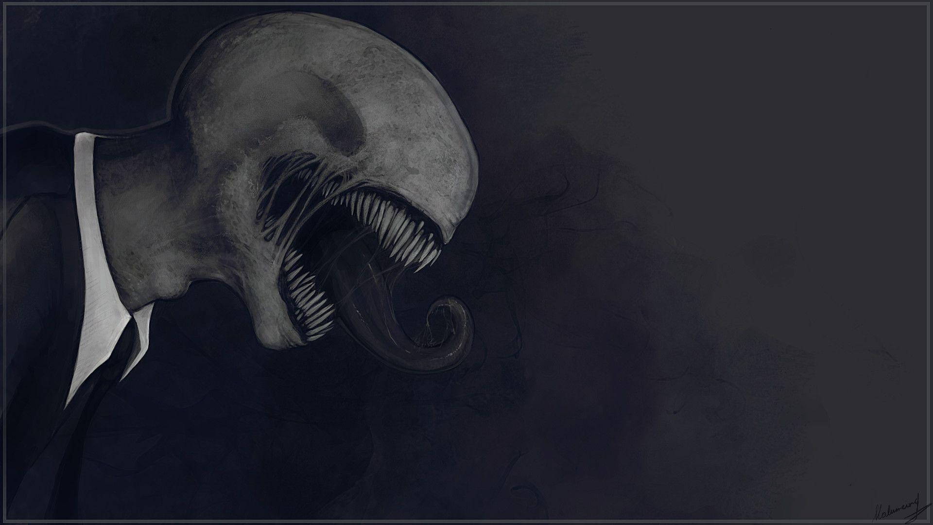 Slender Man Wallpaper