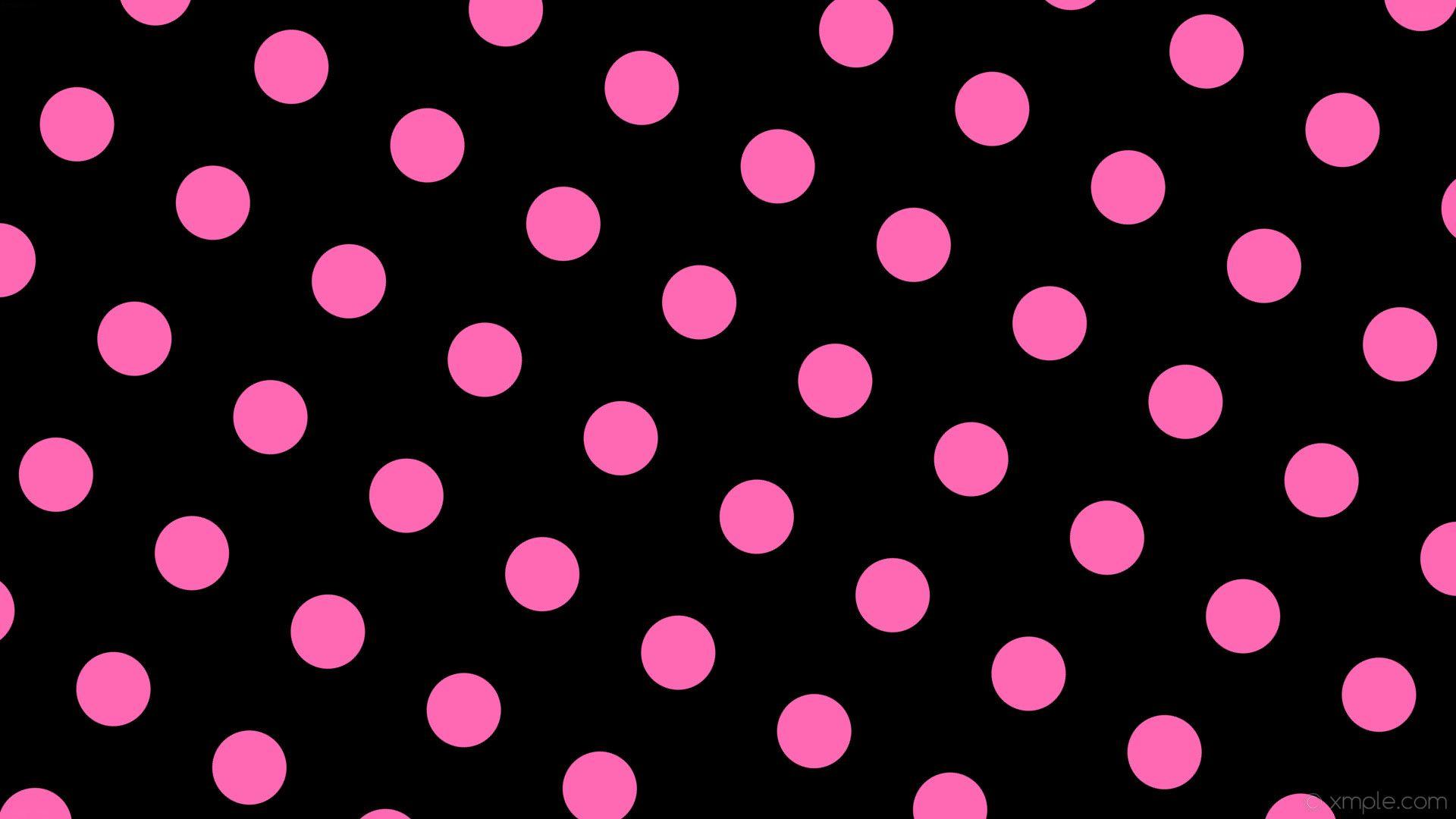 Pink and Black Wallpaper