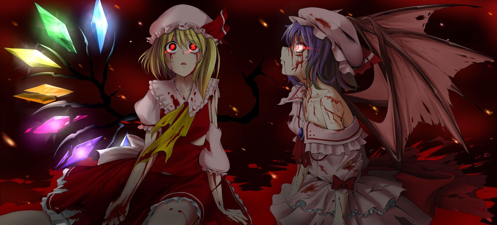 Remilia And Flandre Scarlet Wallpaperx908