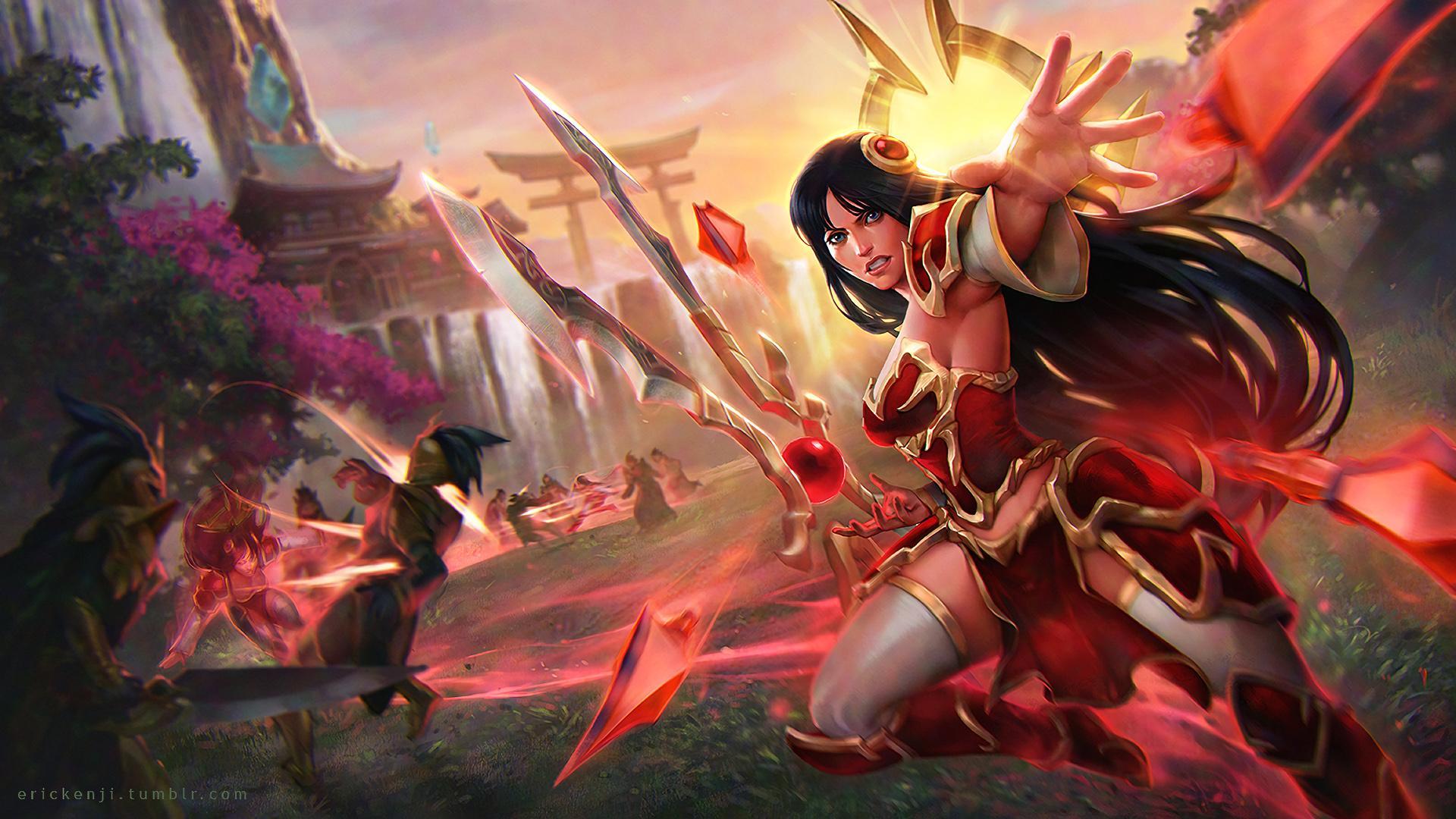 Download League Of Legends Irelia Wallpaper