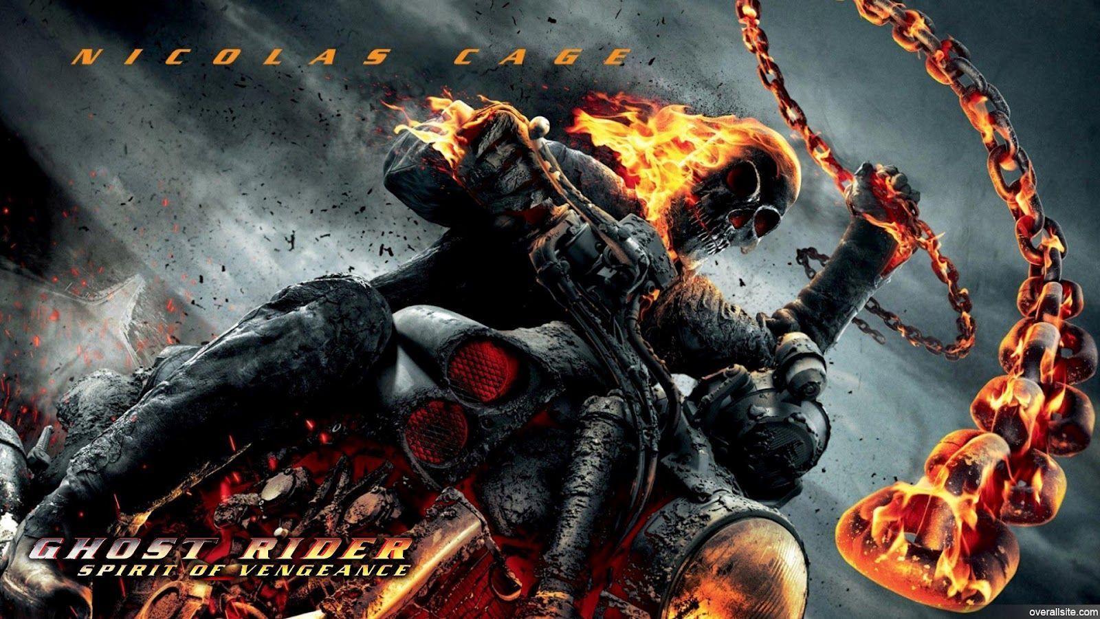 Ghost Rider: Spirit of Vengeance Movie Wallpaper