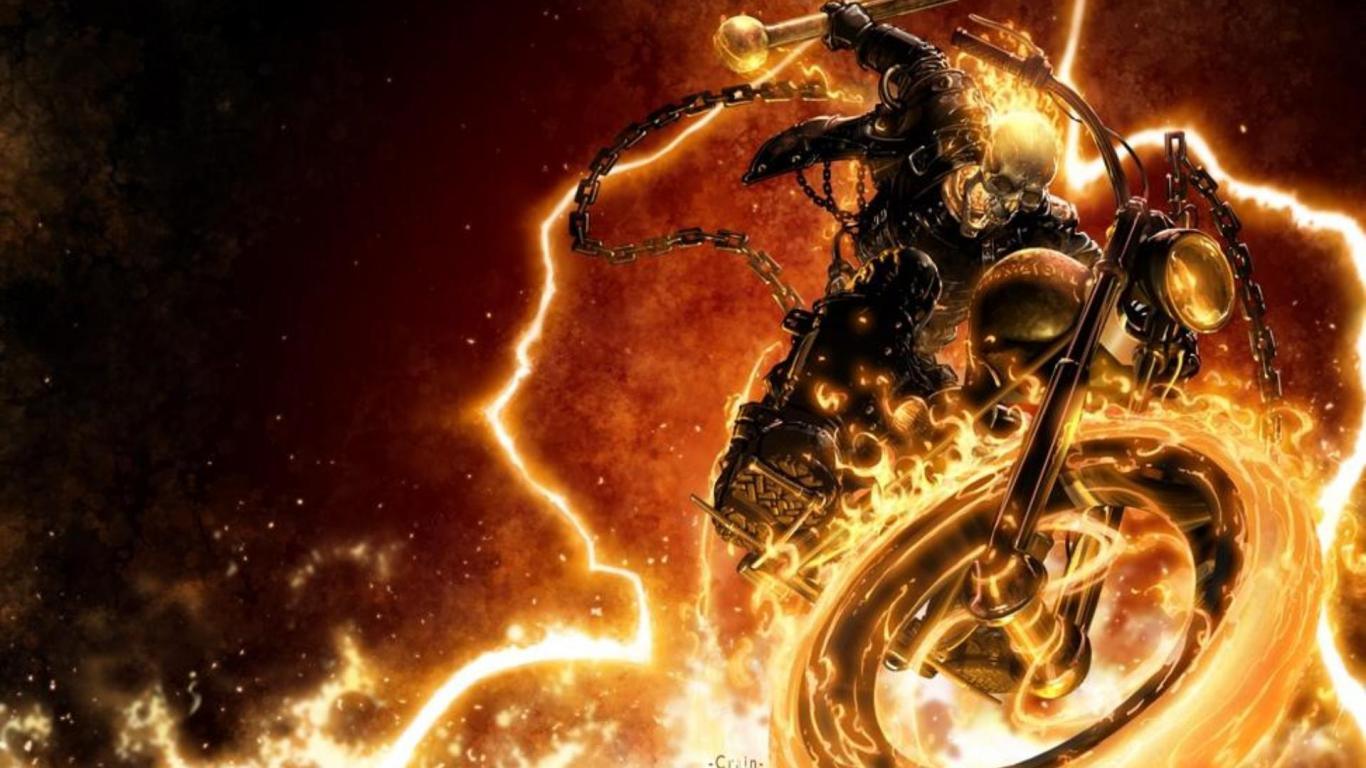 Ghost Rider: Spirit of Vengeance Wallpaper 21 X 768