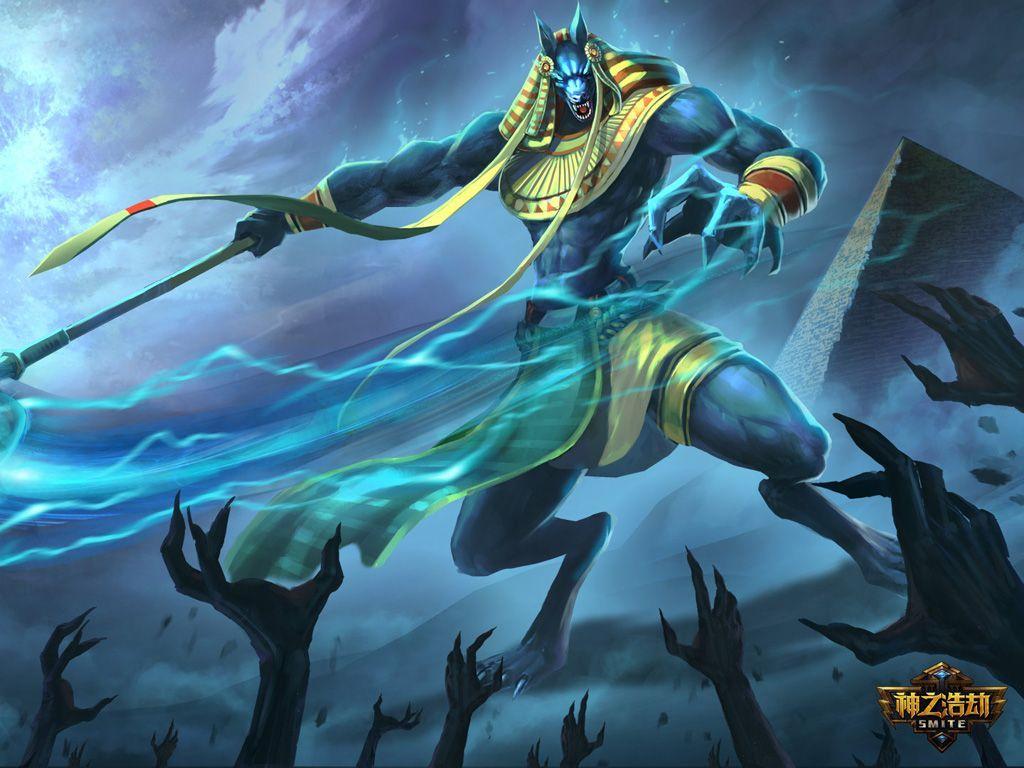 anubis smite wallpaper