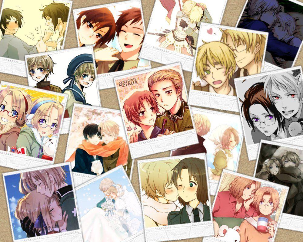 Hetalia Pairings -Wallpaper