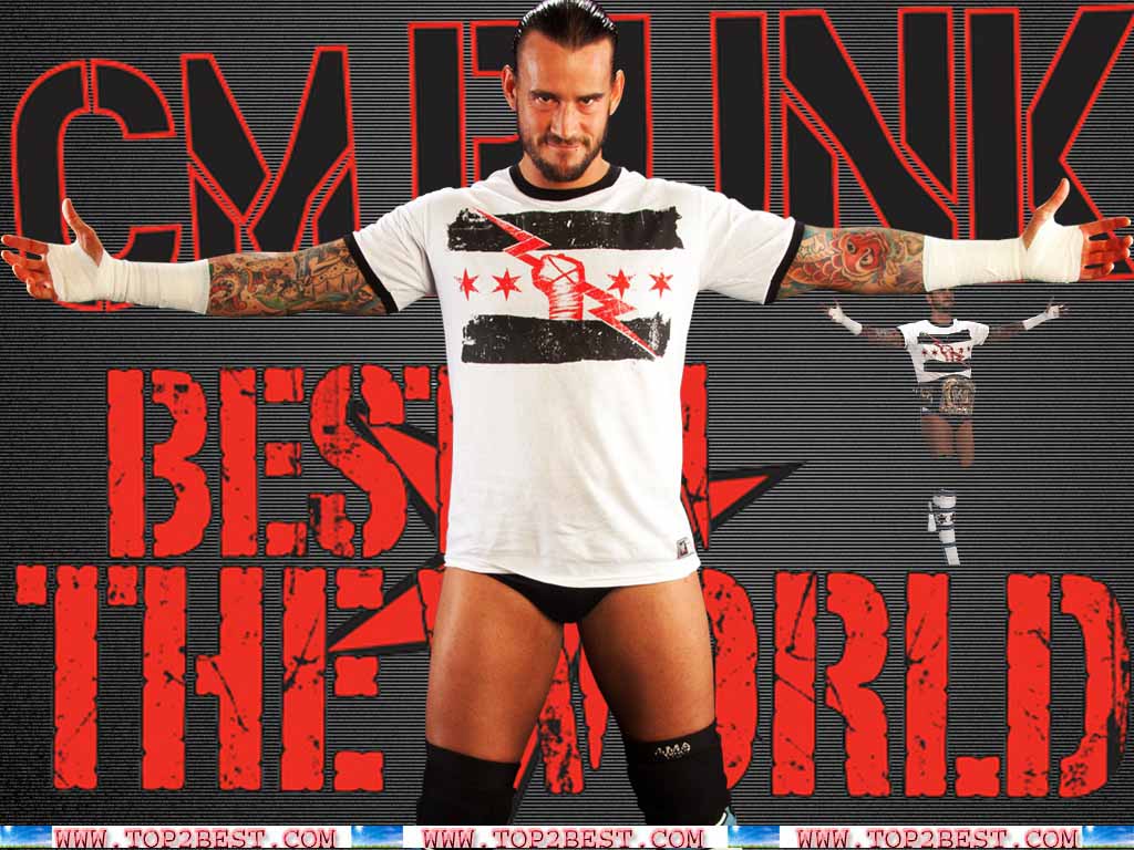 CM Punk WWE Superstar Wallpaper