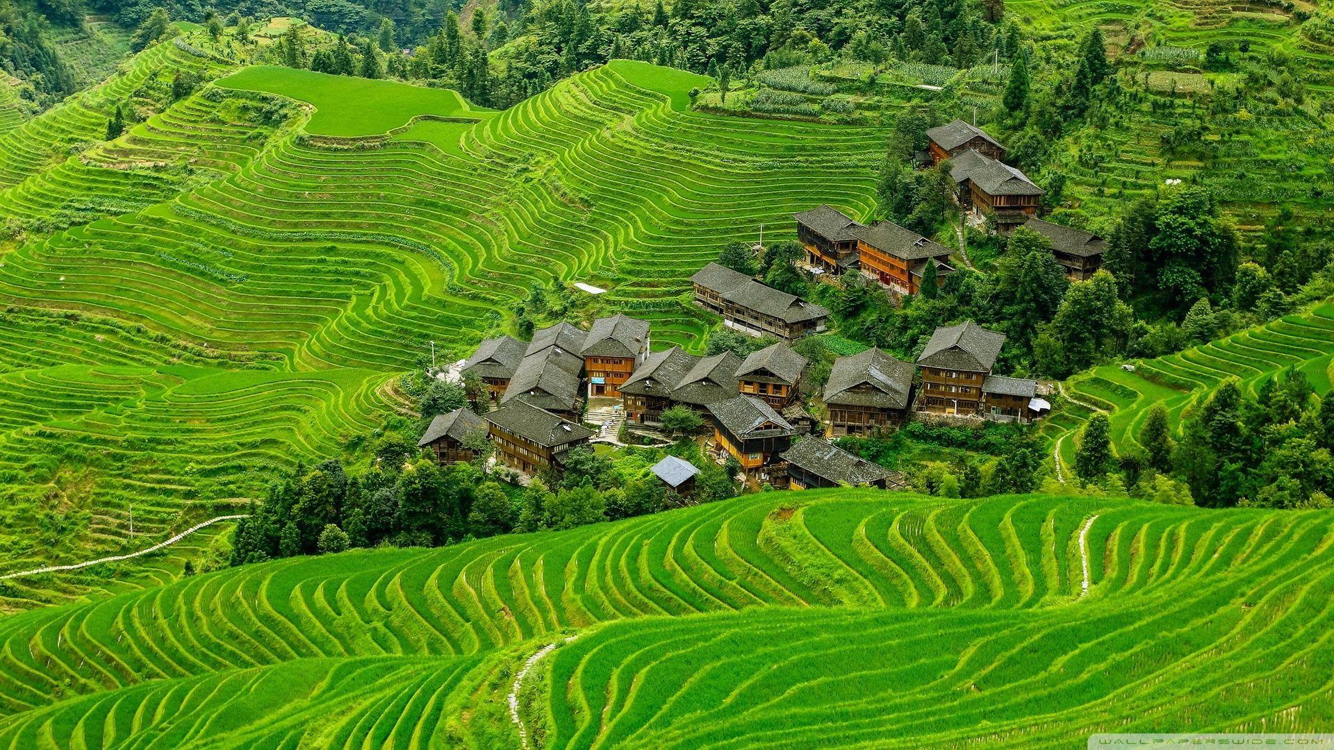 China Scenery Village ❤ 4K HD Desktop Wallpaper for 4K Ultra HD TV