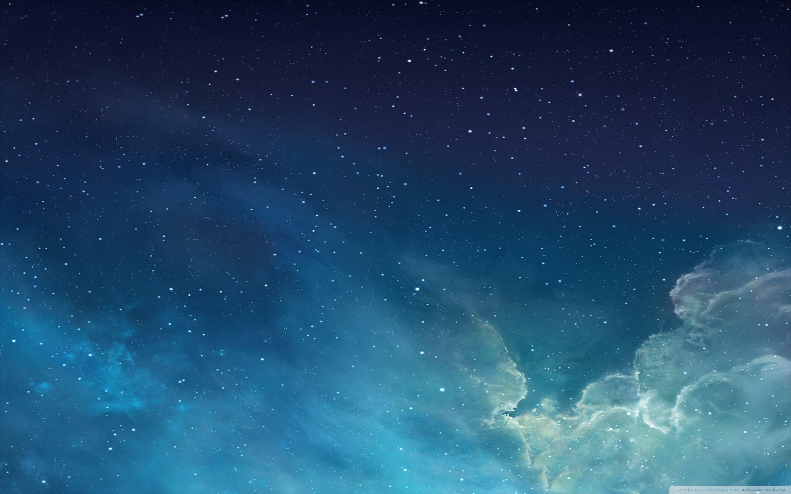 iOS 7 Galaxy ❤ 4K HD Desktop Wallpaper for 4K Ultra HD TV • Dual