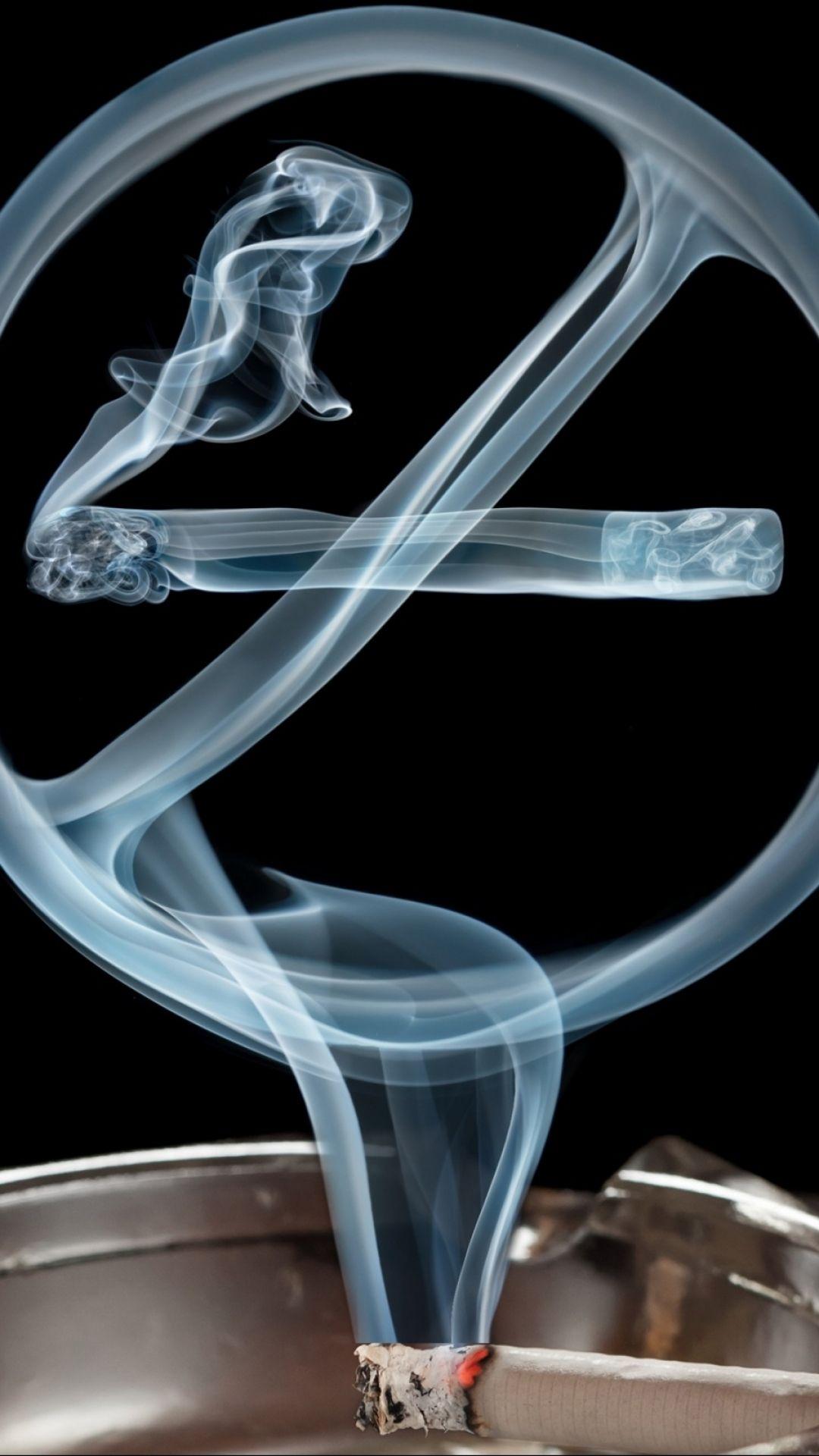 Smoking Apple IPhone 7 Plus (1080x1920) Wallpaper