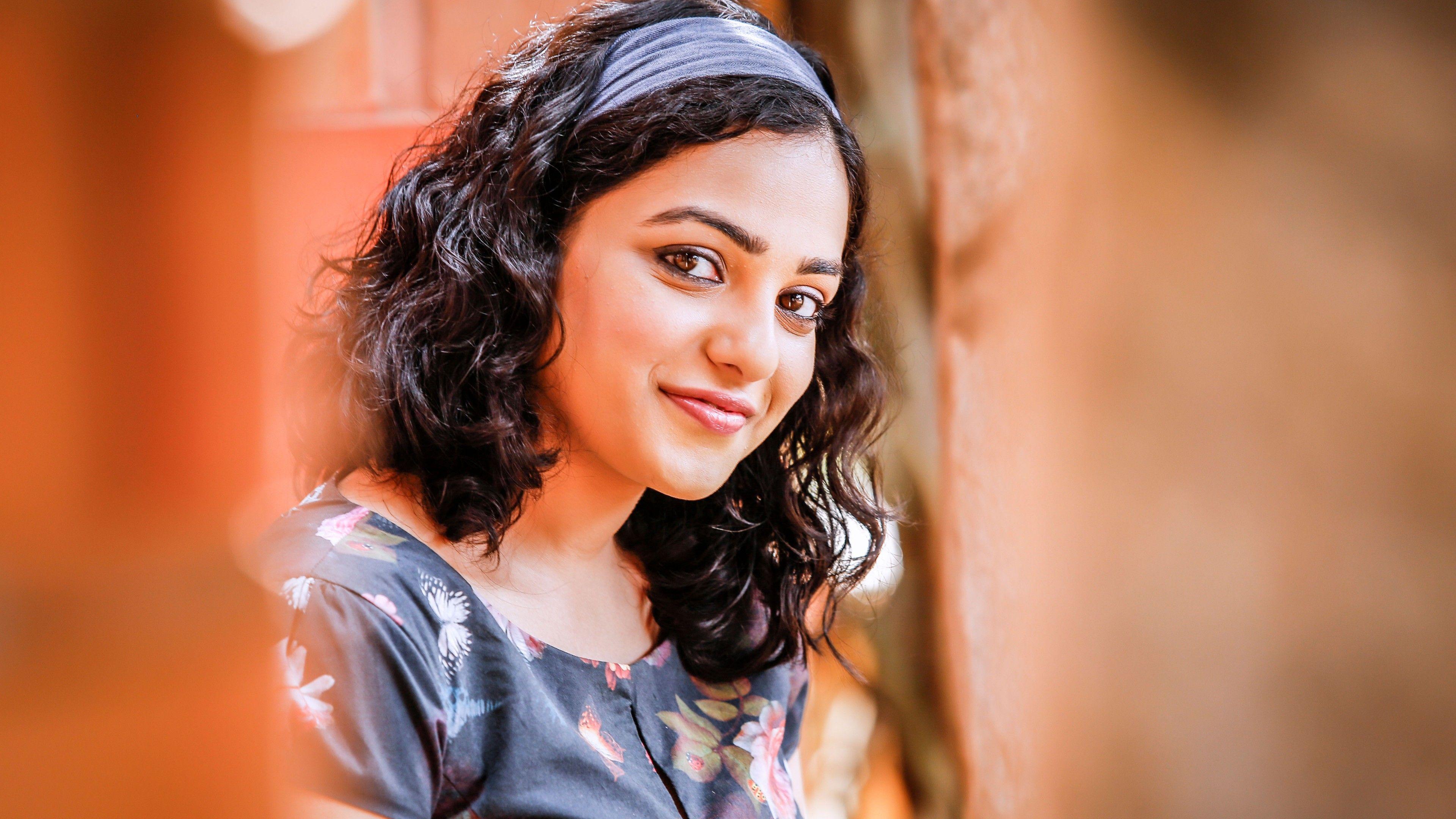 Wallpaper Nithya Menen, Actress, Malayalam, Kannada, Telugu, Tamil