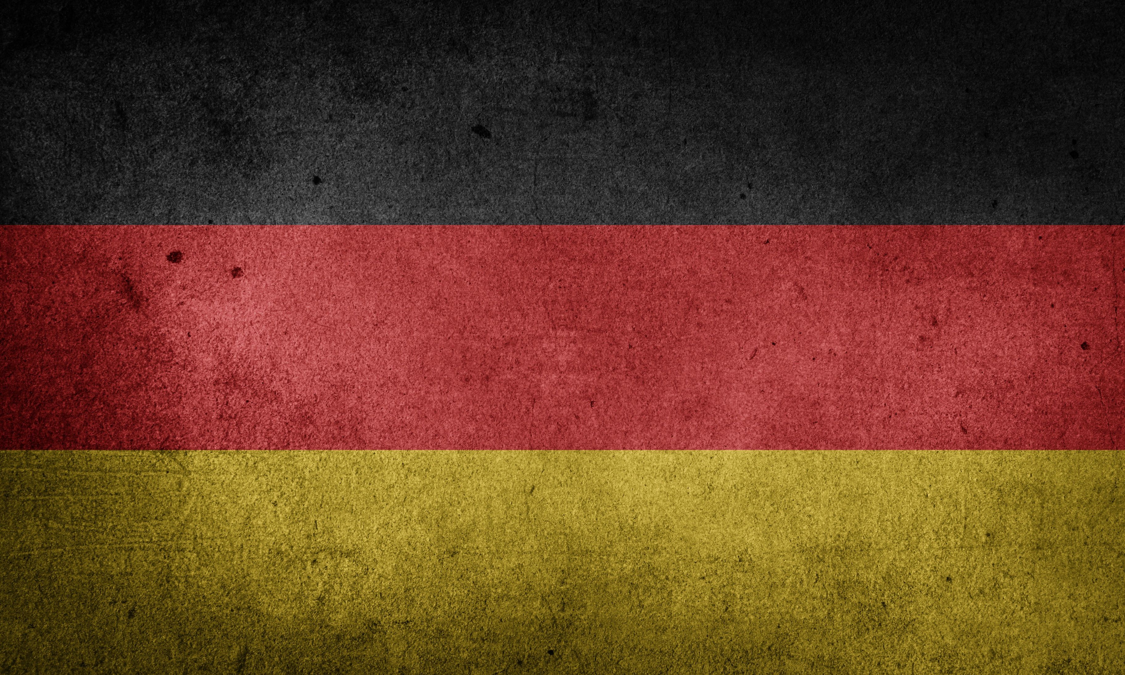 The Flag of Germany (Grunge) HD Wallpaper
