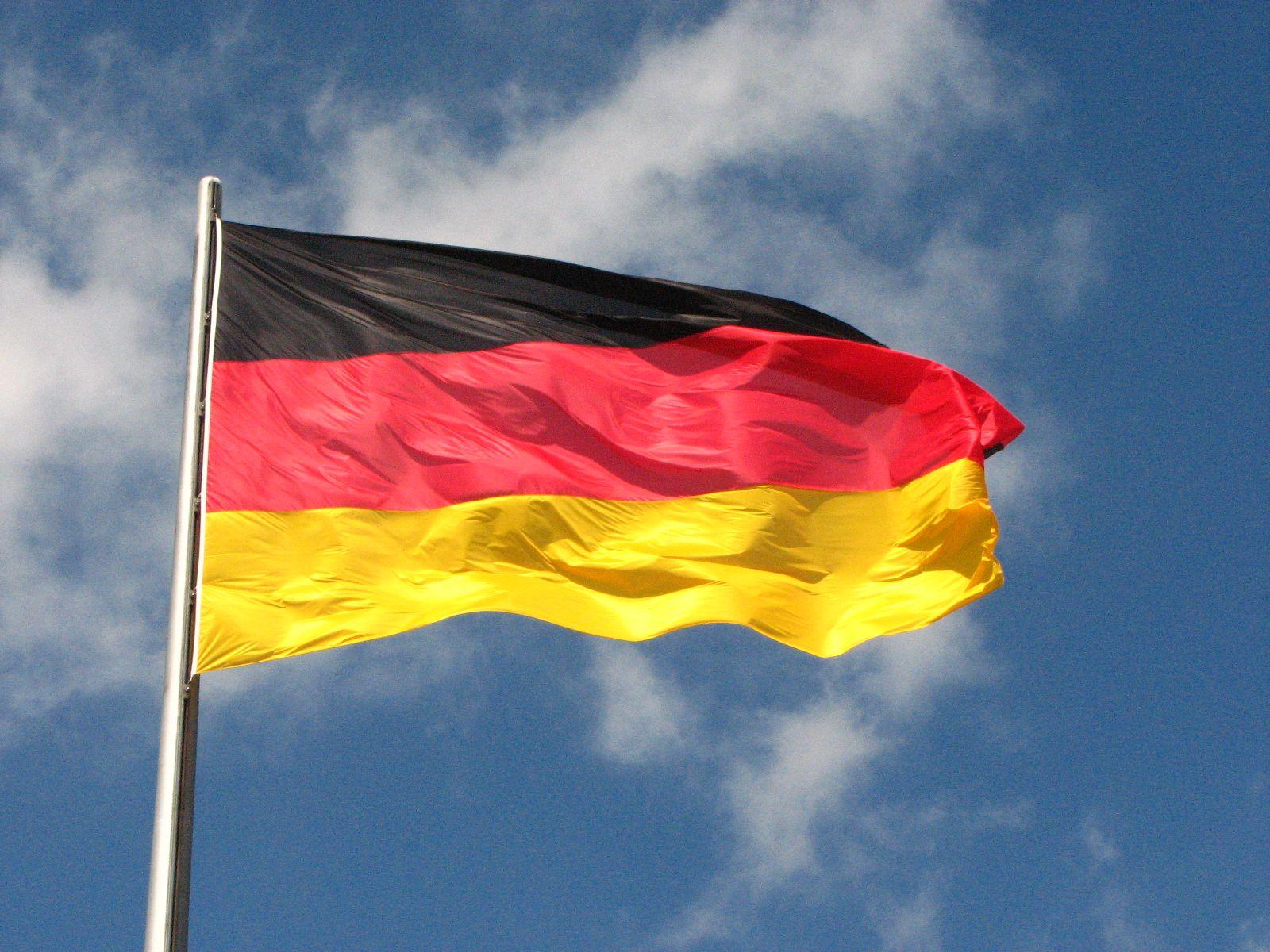 Waving German Flag HD Wallpaper Free Download