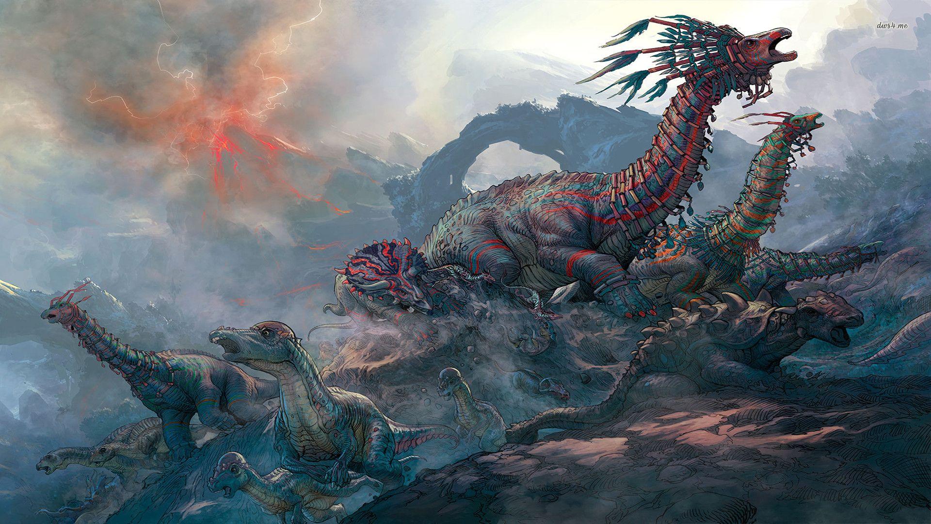 Dinosaurs wallpaper wallpaper