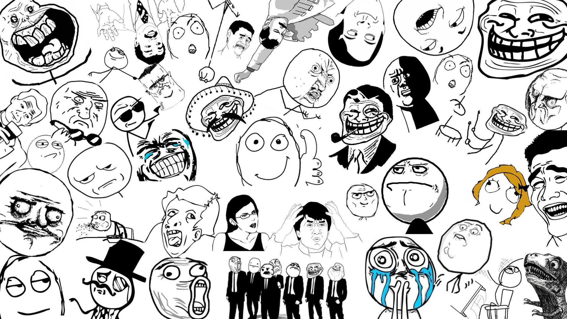 Troll Face wallpaper