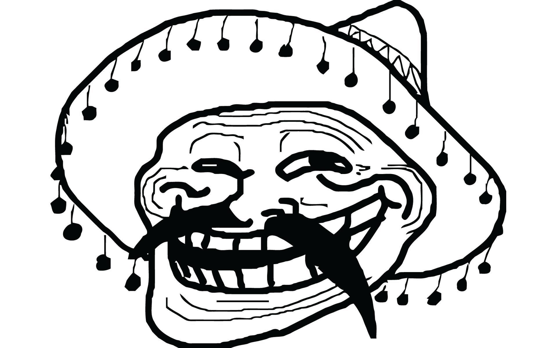 Troll Face. Mexicano Troll Face Desktop Wallpaper. trystin