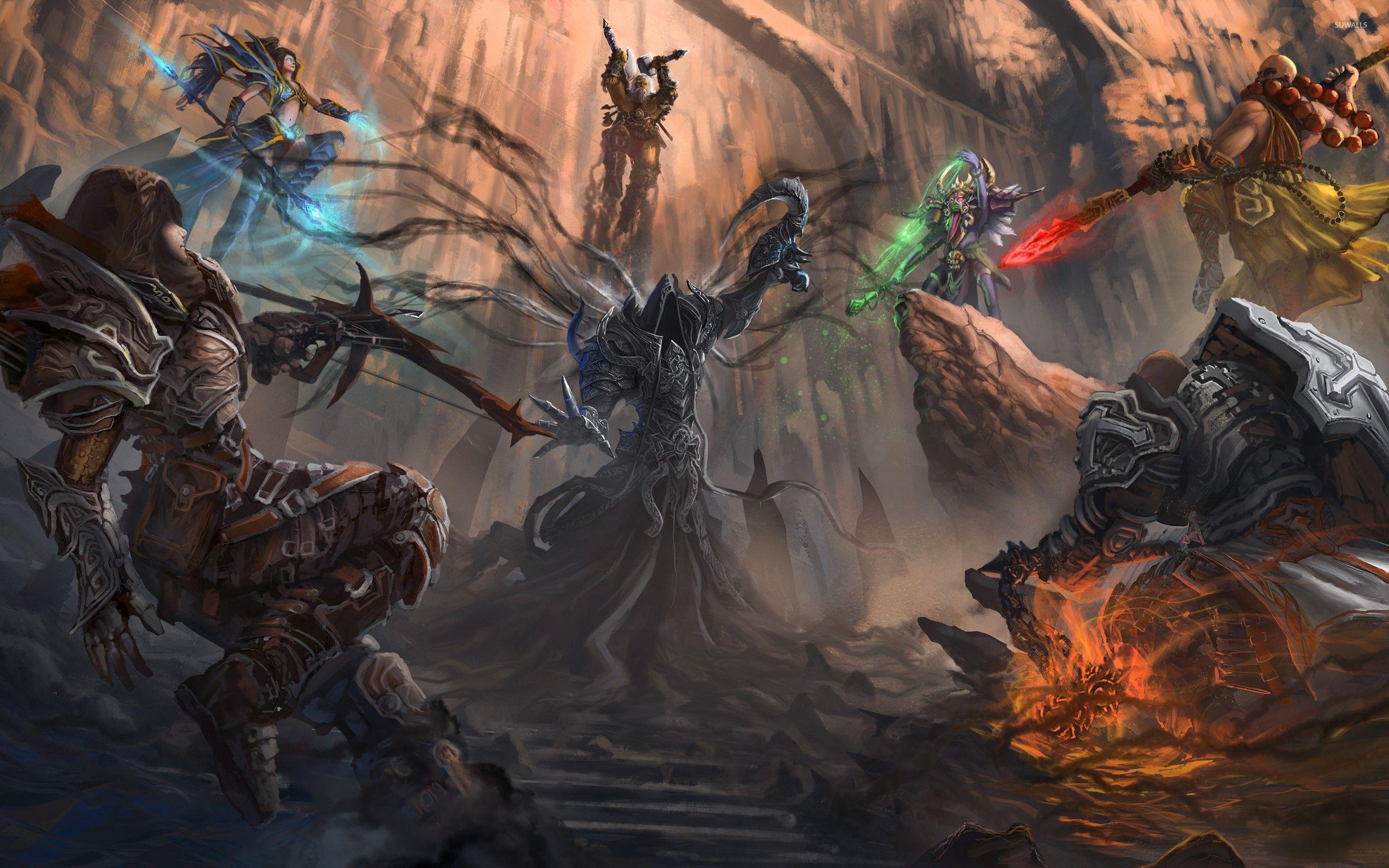 Heroes in Diablo III wallpaper wallpaper