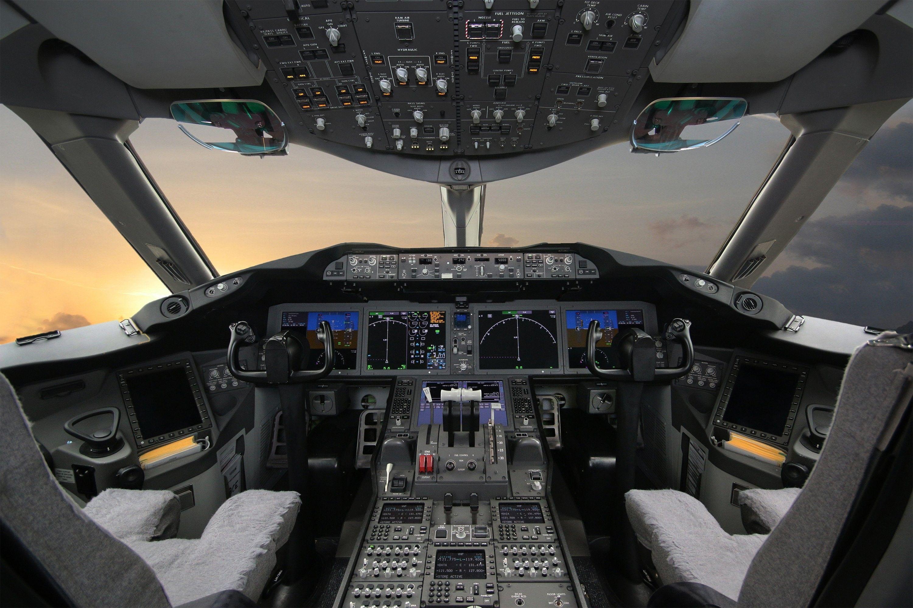 Boeing 787 Cockpit Wallpaper PIC WPHR10673