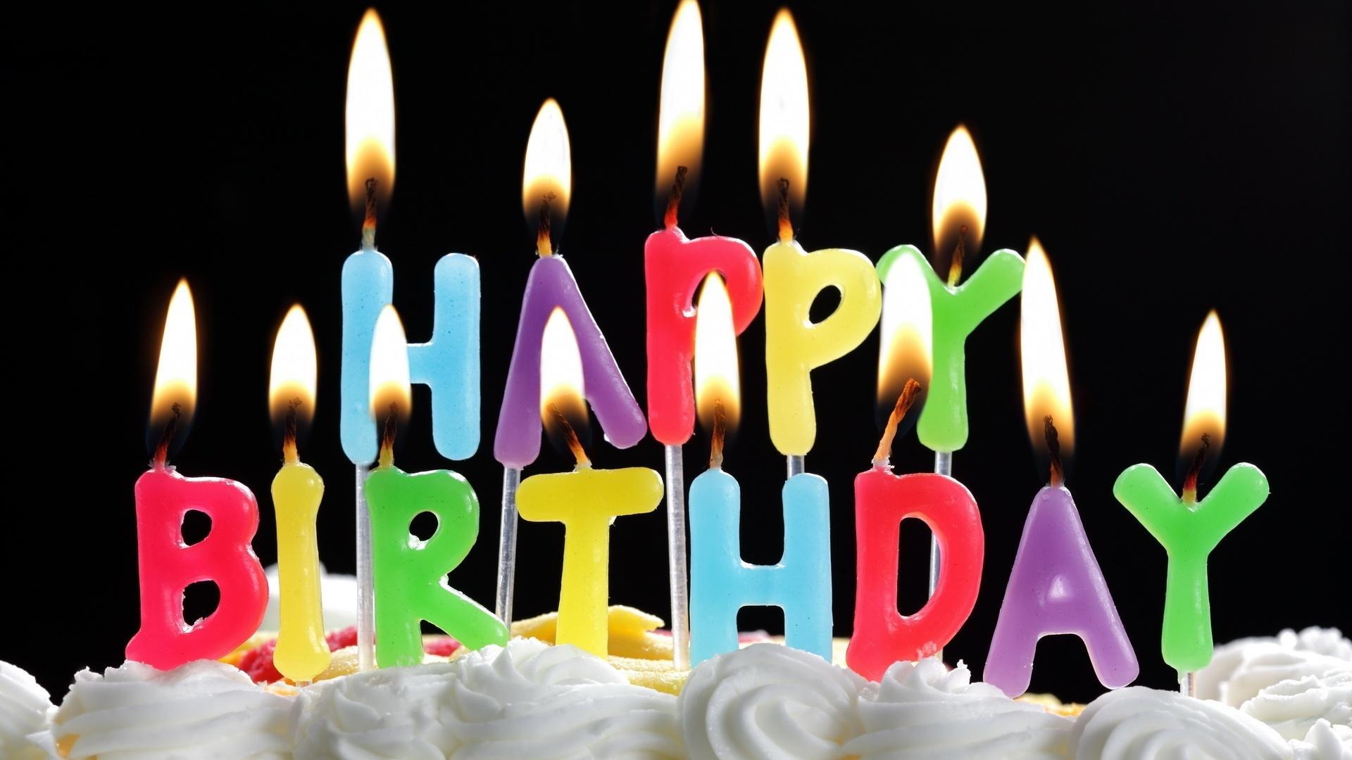 Free 1920x1080 Happy BirtHDay Cake Candles Holidays Wallpaper Full