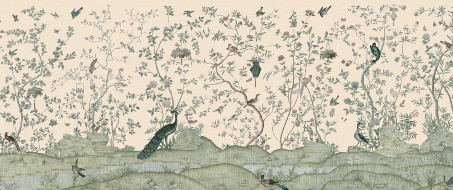 Xanadu Landscape by traditional Chinese wallpaper