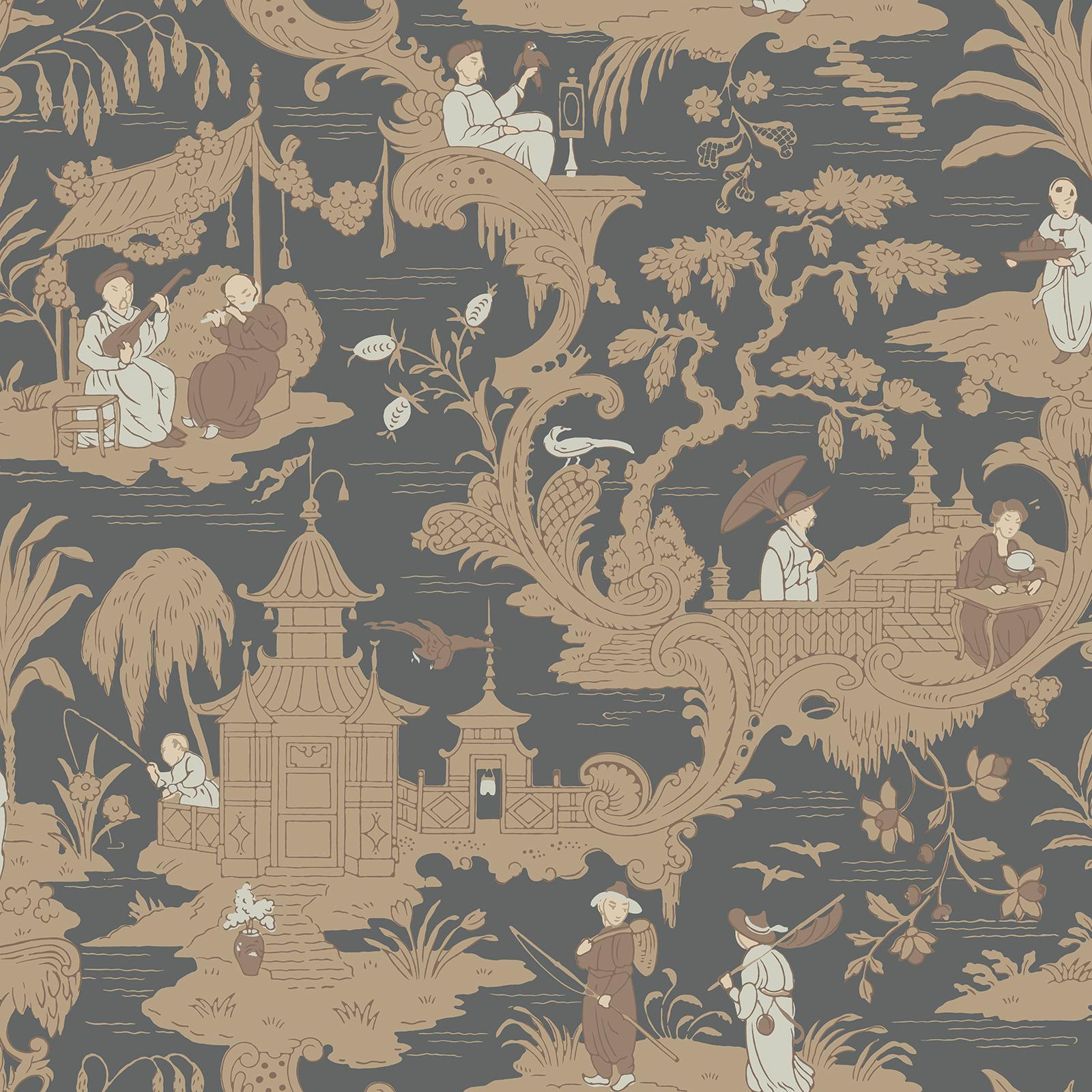Buy Cole & Son 100 8040 Chinese Toile Wallpaper. Archive Anthology