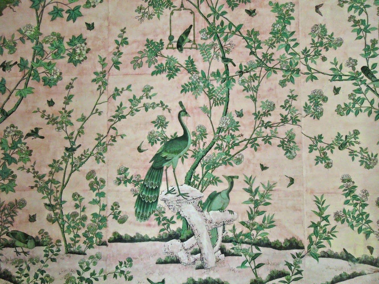 architect design™: Chinese wallpaper at the Baths at Badenburg