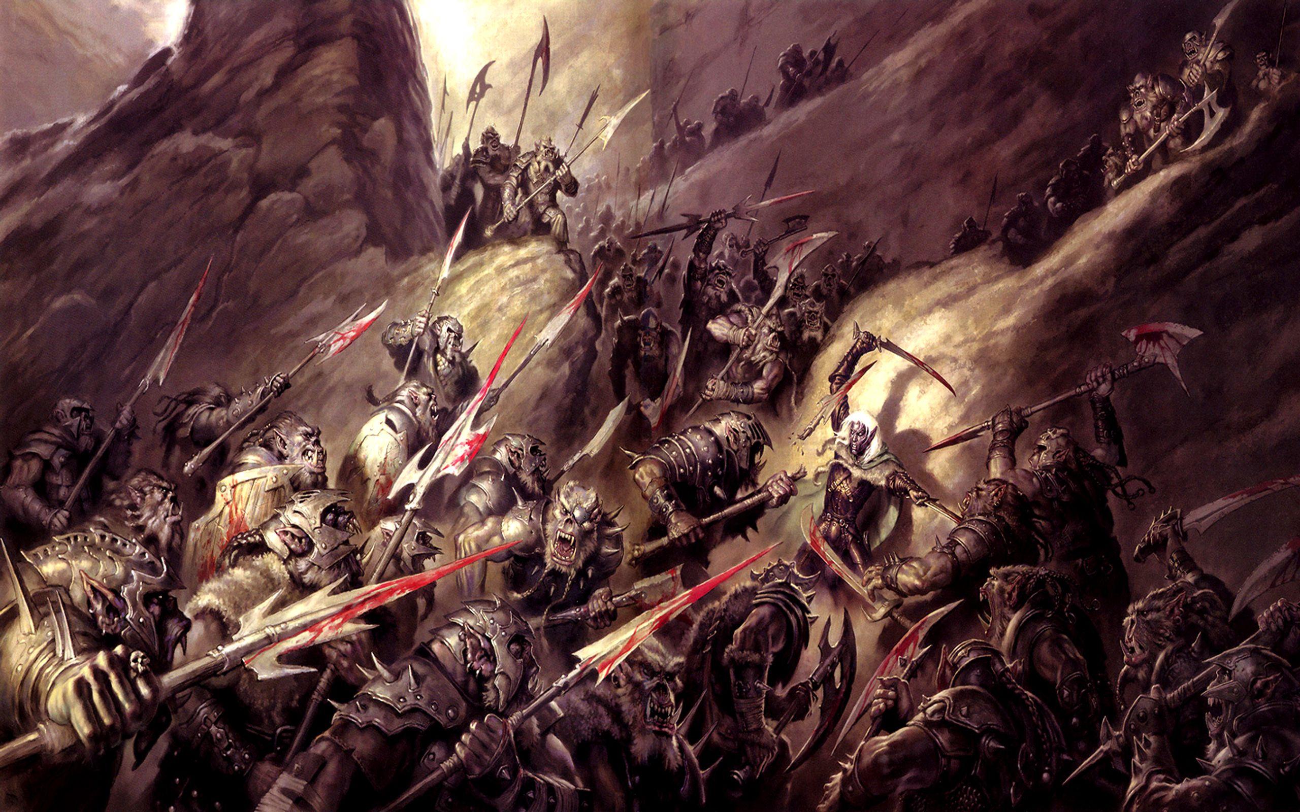 Fantasy Battle Wallpaper and Background Image
