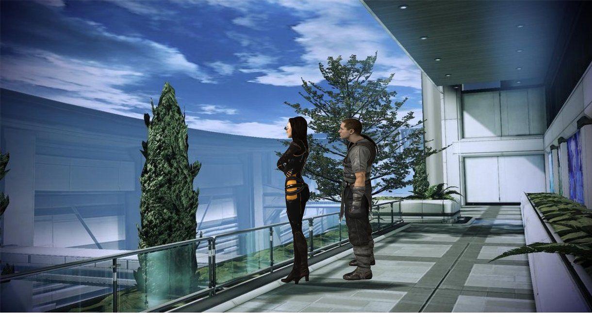 Galen Marek and Miranda Lawson