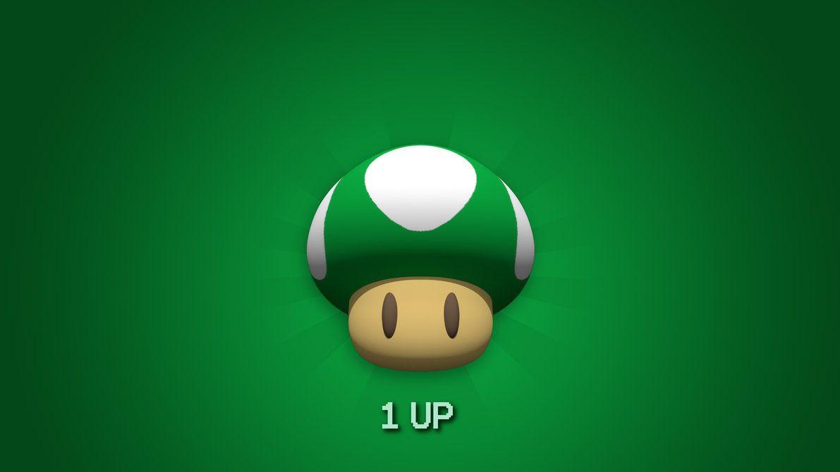 Mario 1UP Wallpaper By H Thomson