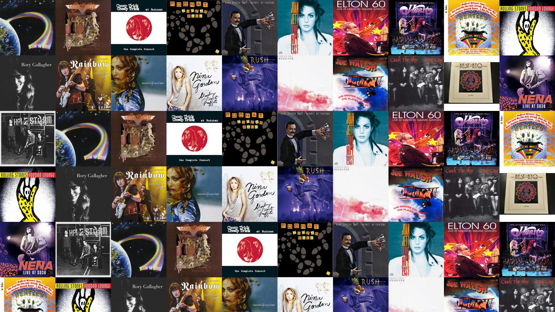 Rainbow First Album Aerosmith Toys In The Attic Wallpaper « Tiled