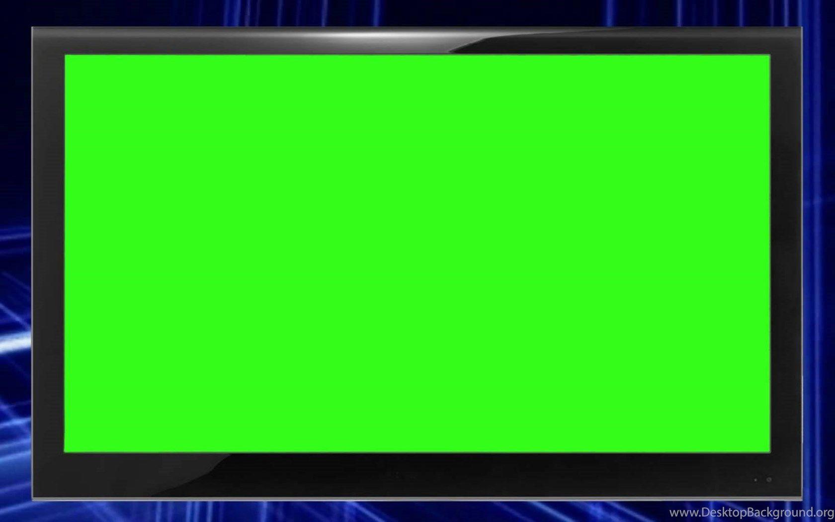 Green Screen Monitor Free Background Video 1080p HD Stock Video