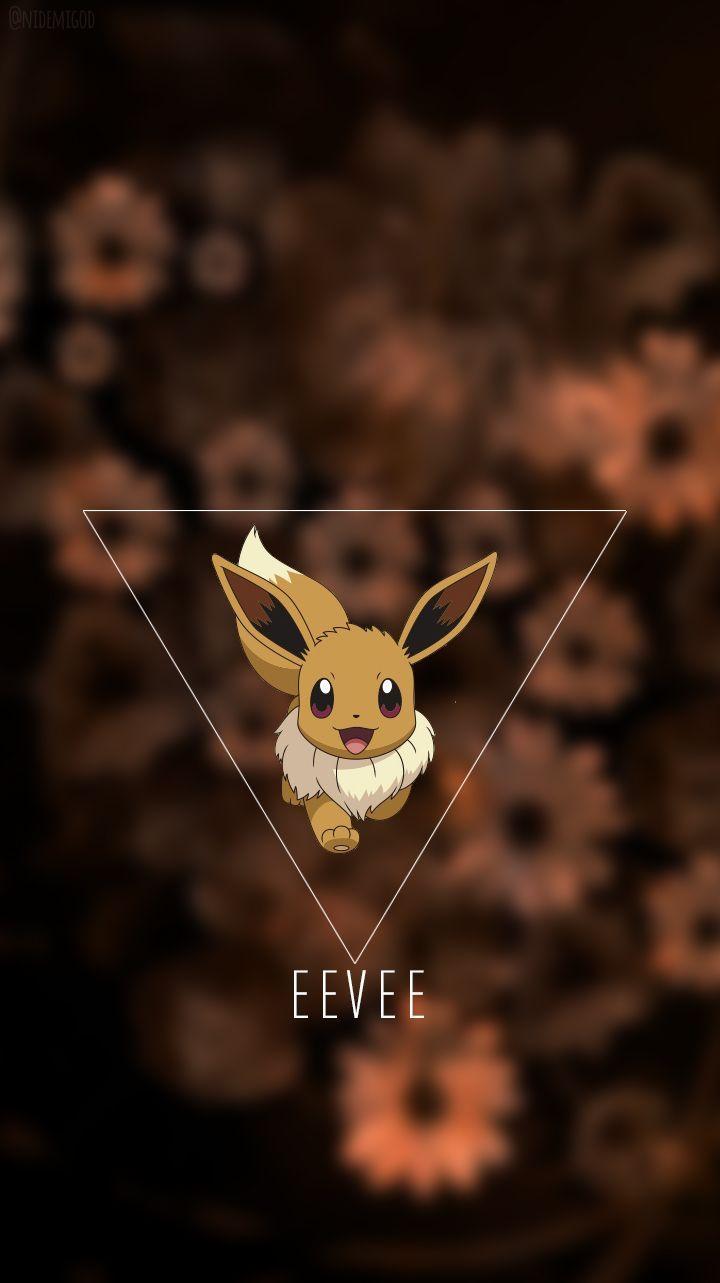 Wallpaper Eevee. Phone Wallpaper. Cute pokemon wallpaper