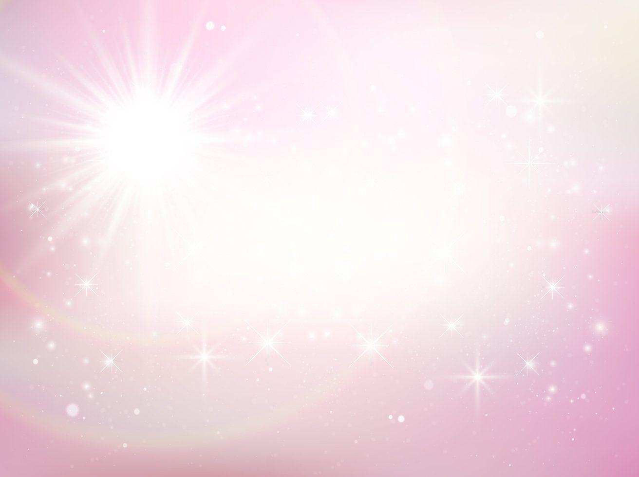 Beautiful Pink Sparkles Background Vector Art & Graphics