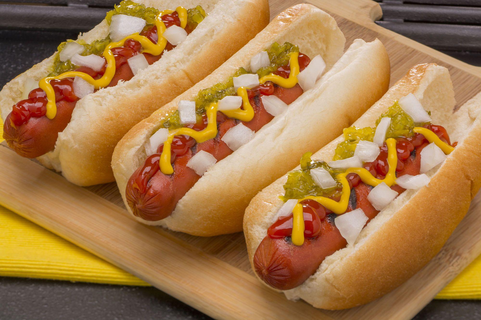 All American Hot Dog Full HD Wallpaper