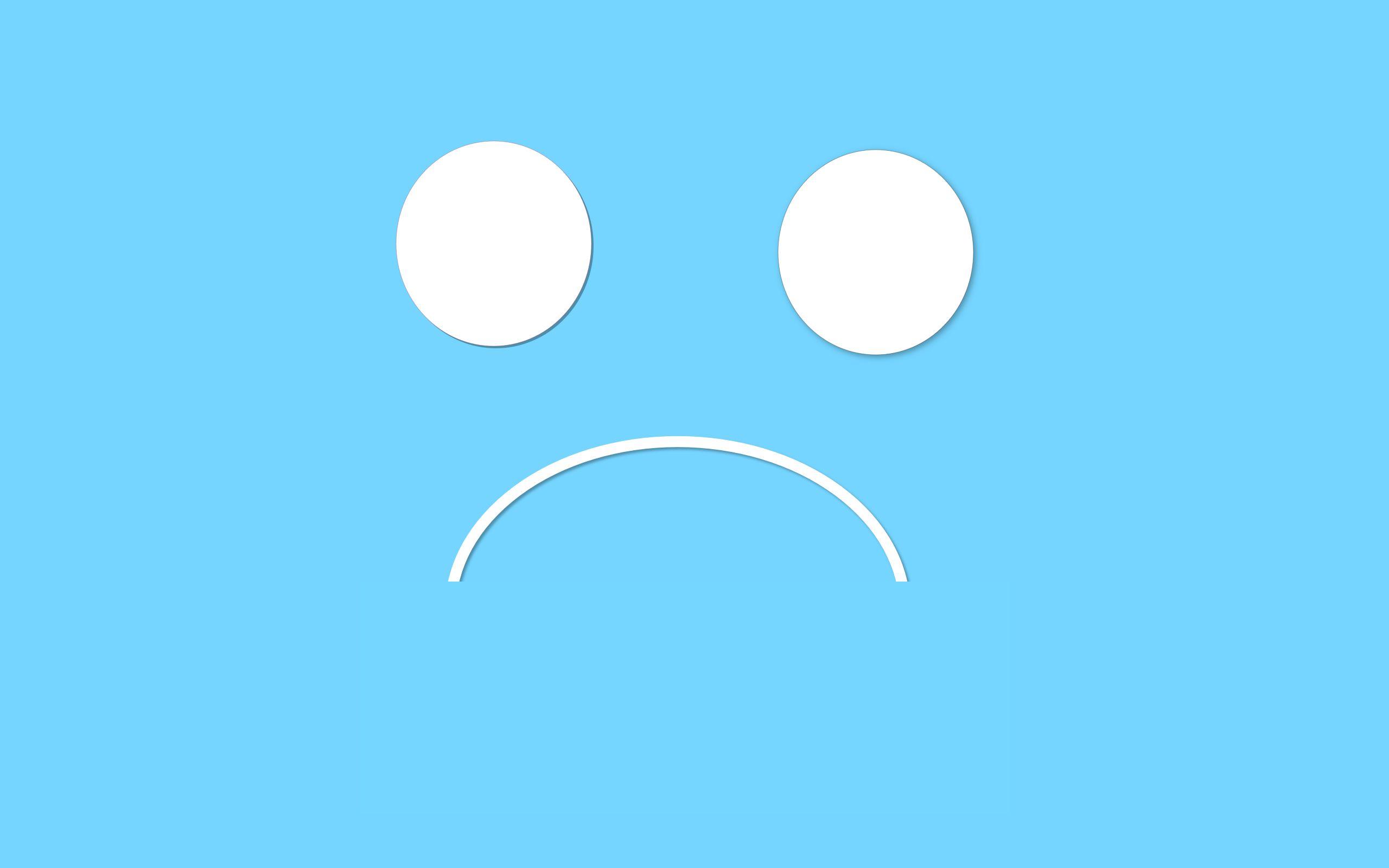 Sad Face Wallpaper