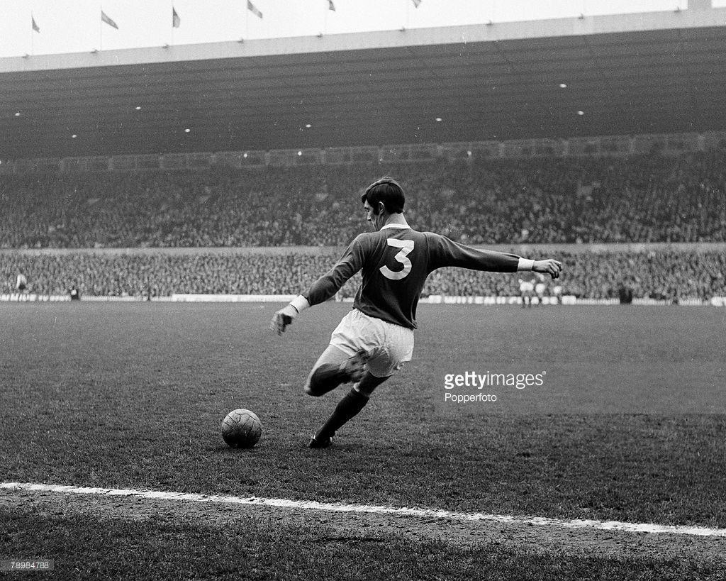 Football Circa 1960s Old Trafford Stadium Francis Burns Of