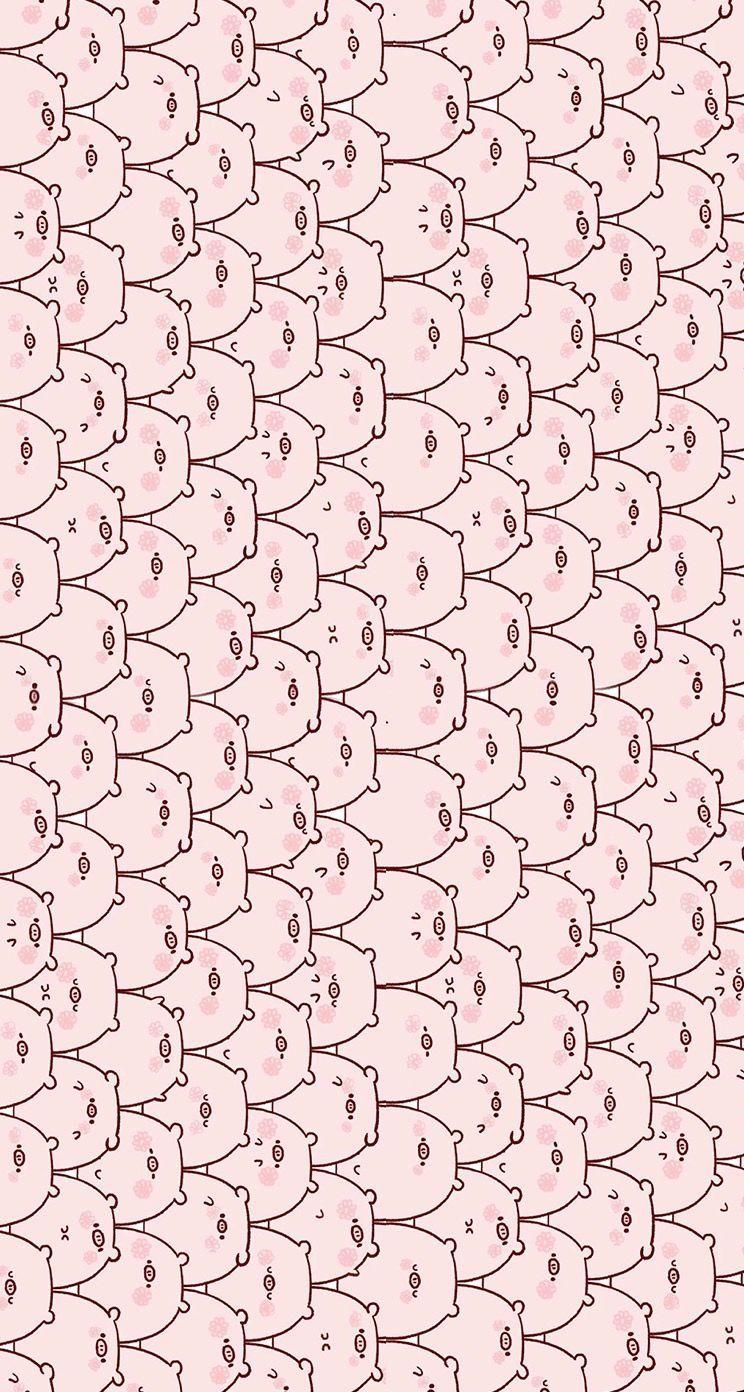 pink #wallpaper #doodle #pattern #sweet #girly #cute #background