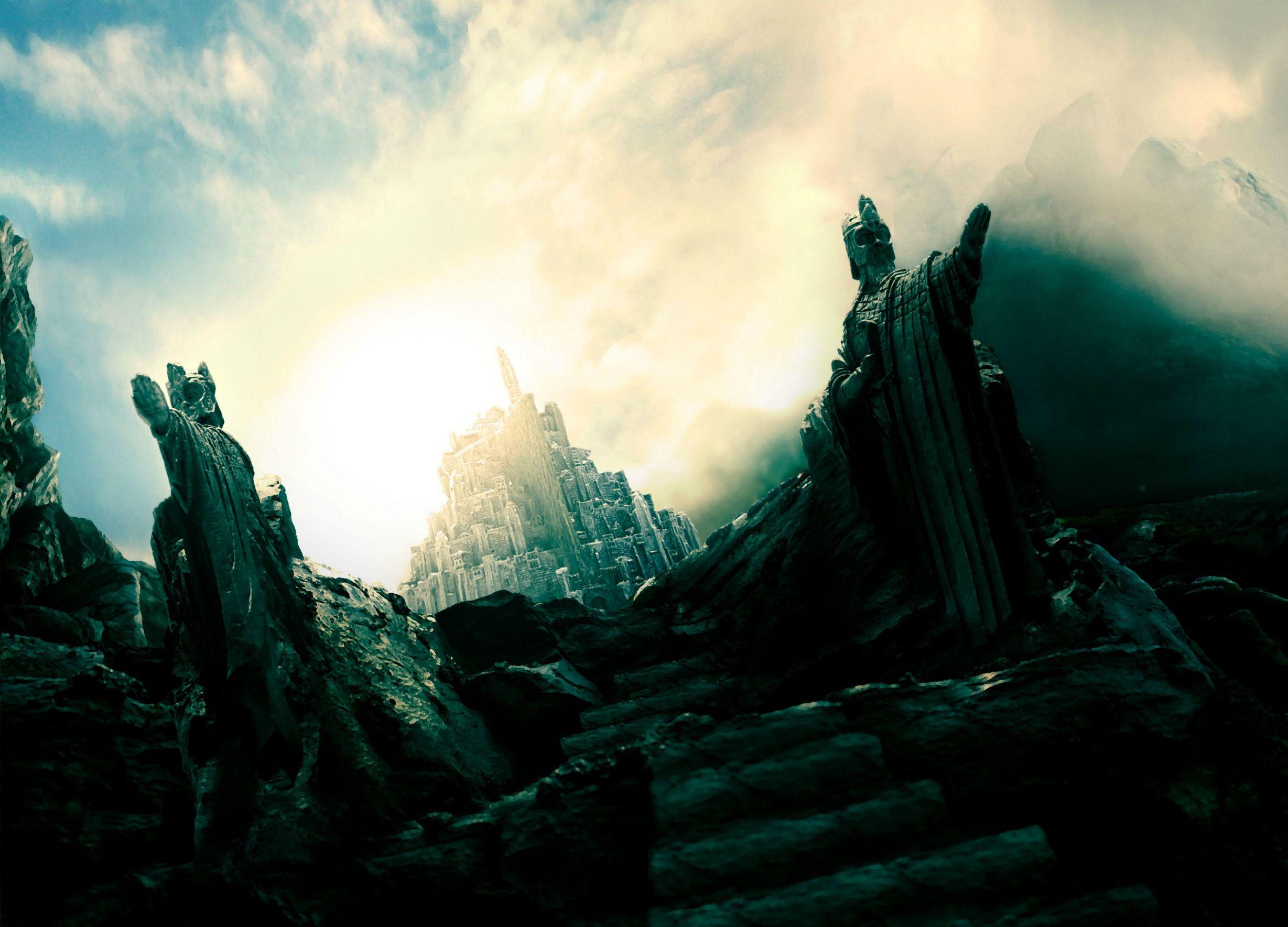 Minas Tirith HD Wallpaper and Background Image