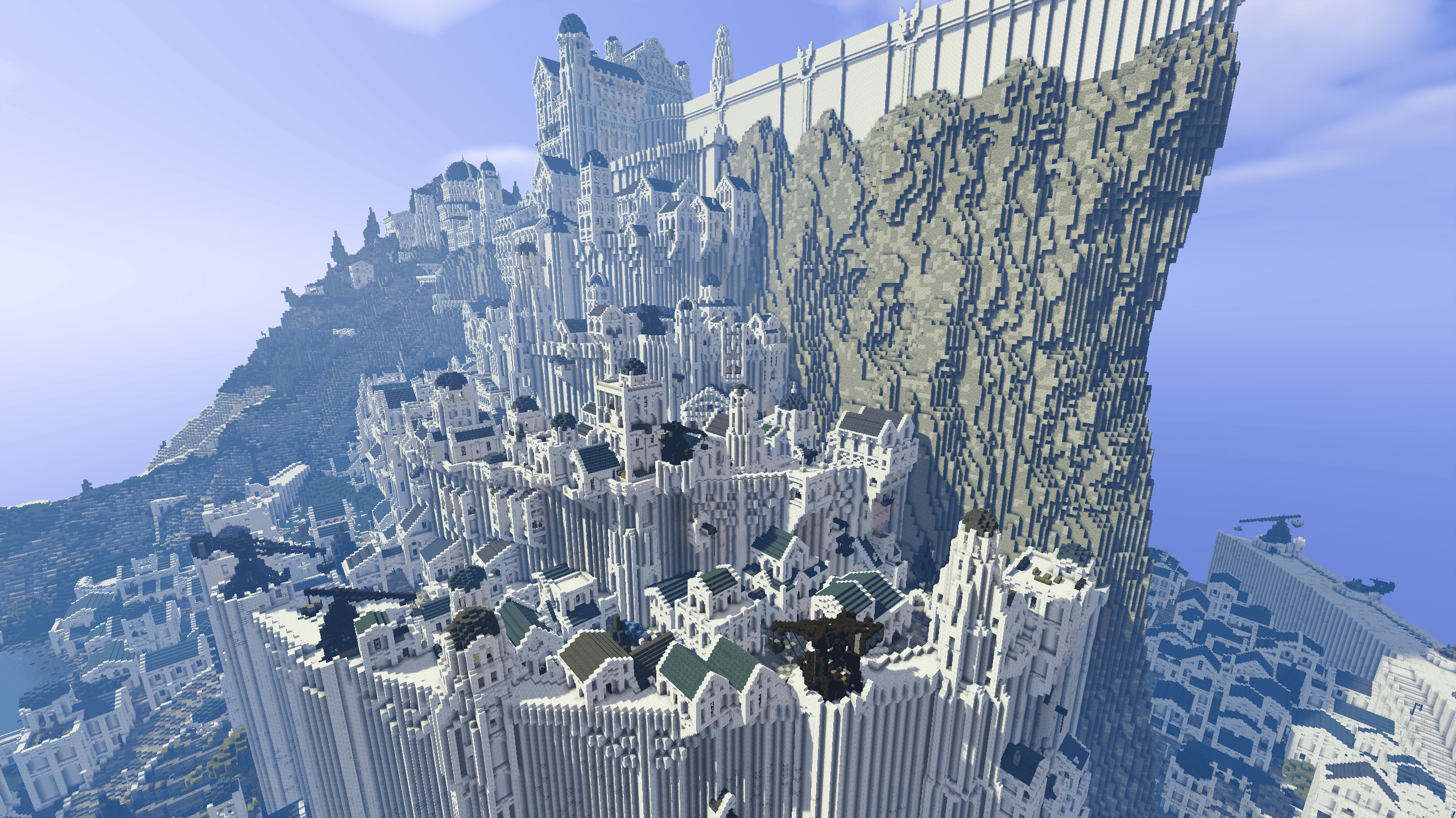 minas tirith wallpaper by Azzubair7 - Download on ZEDGE™