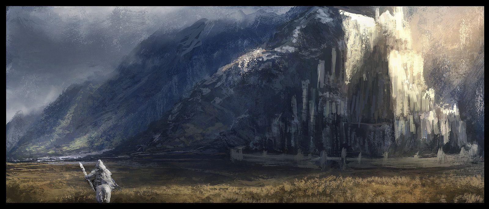 minas #tirith #lord #of #the #ring #art #4K #wallpaper