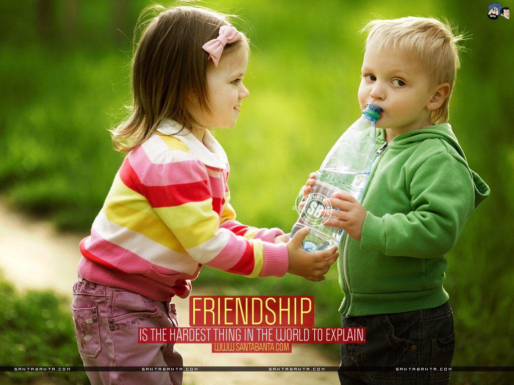 Latest Cute Friendship Image Cute Friendship HD Desktop Wallpaper