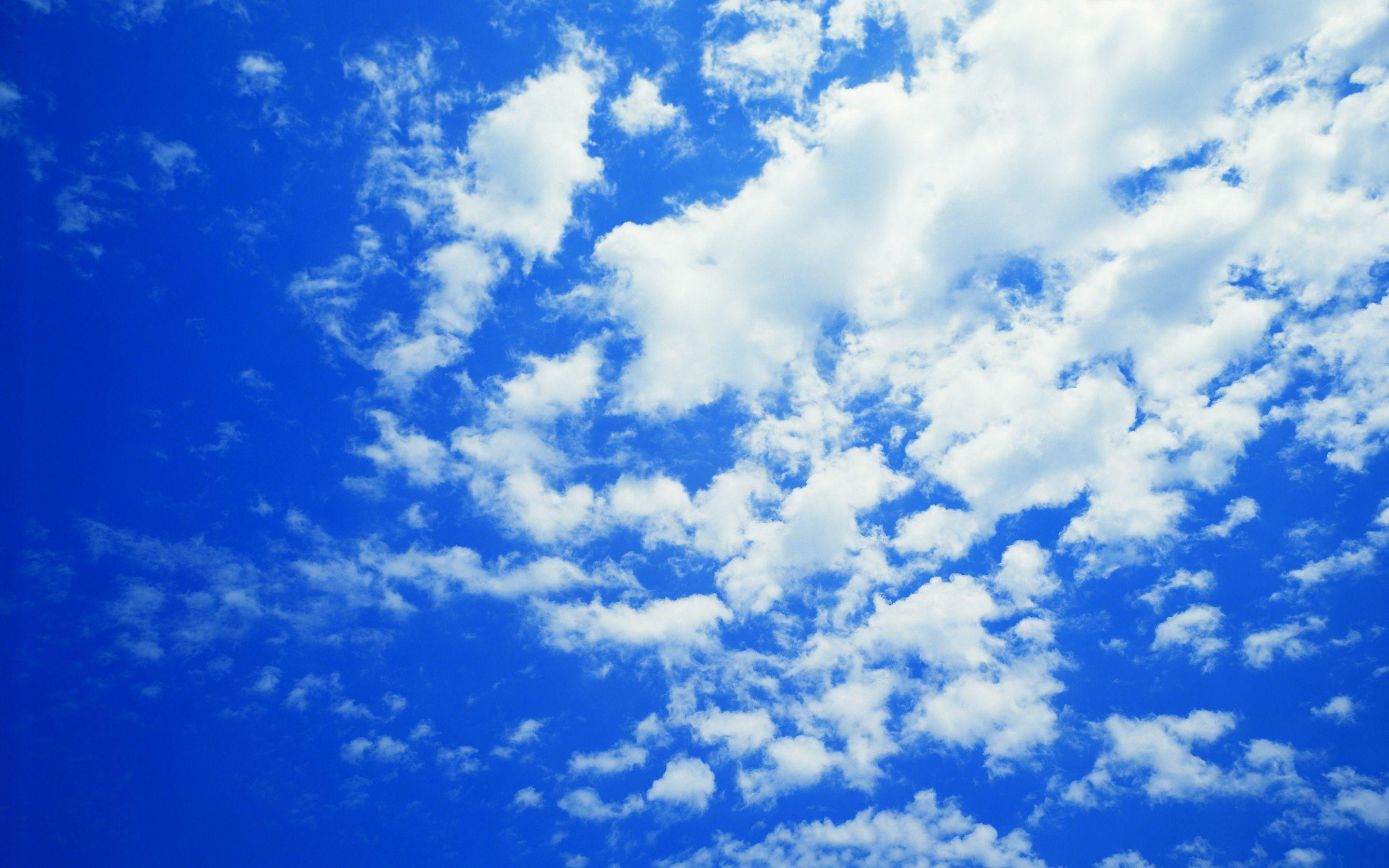 Blue Sky Clouds HD Wallpaper, Background Image