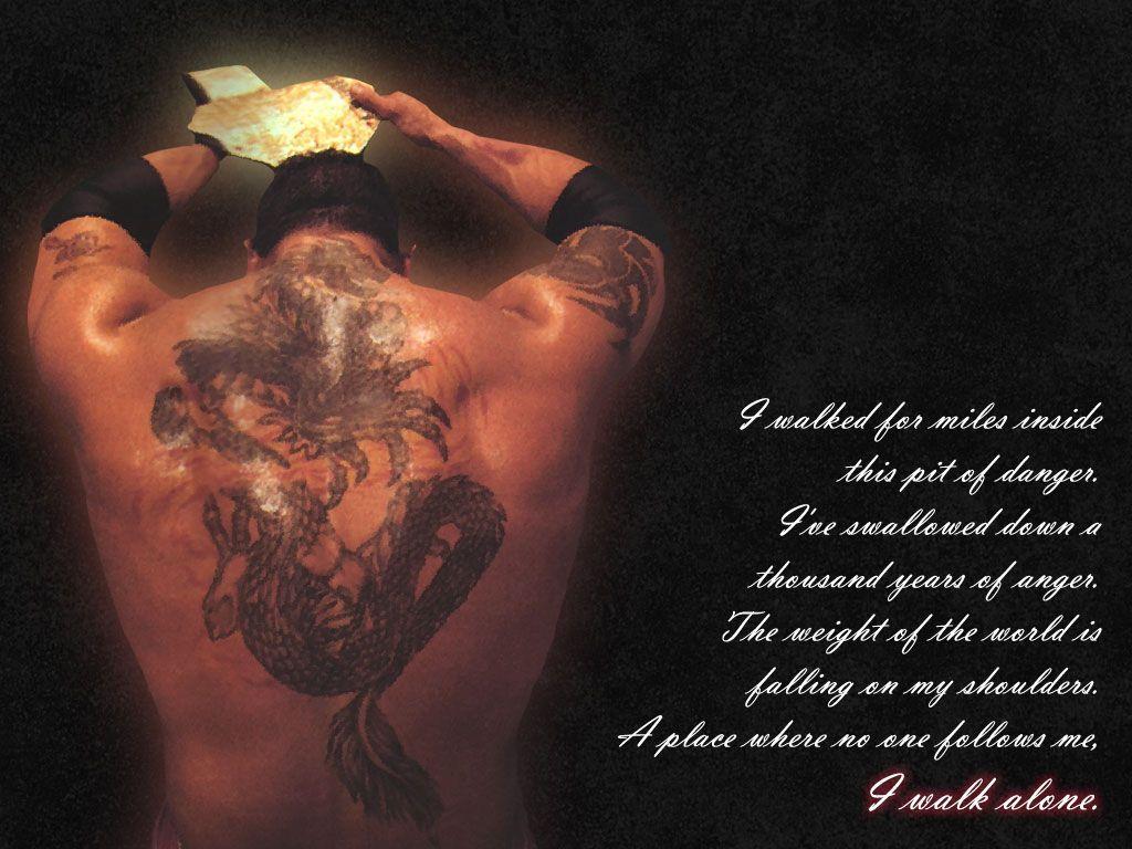 WWE Wallpaper Batista I Walk Alone wallpaper. alone