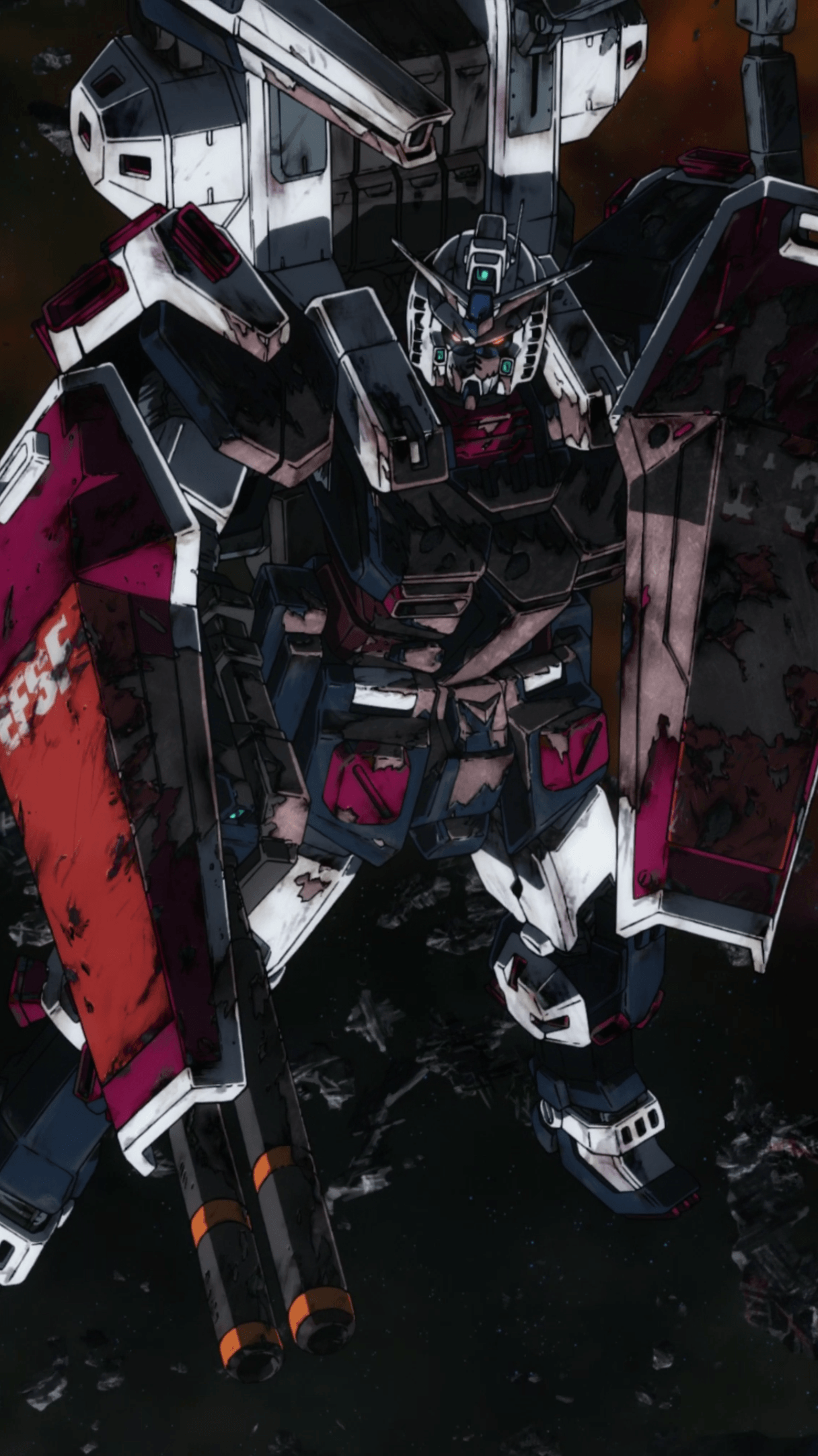 Full Armor Gundam phone wallpaper