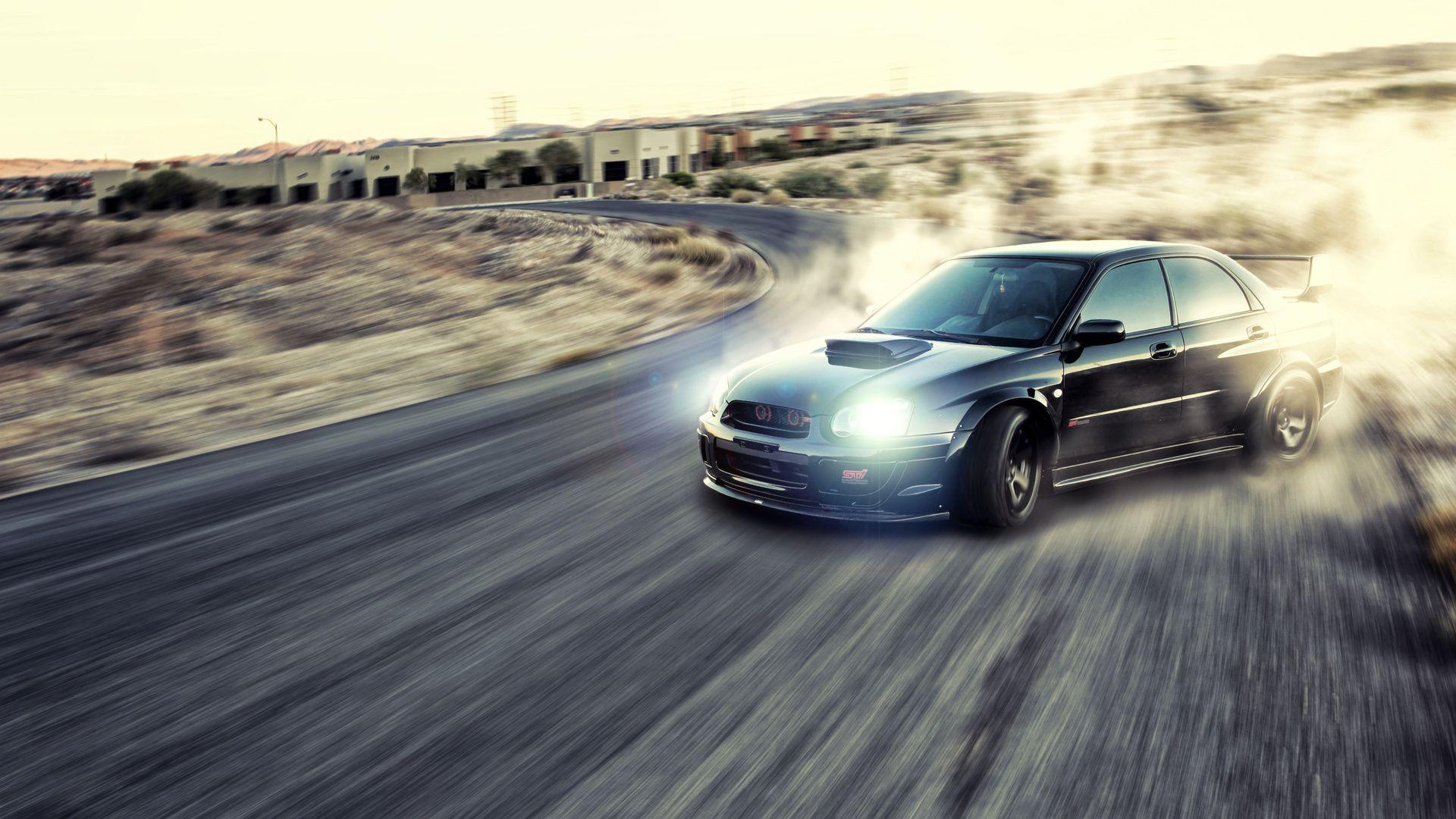 Drift, Subaru Impreza Wrx, Road, Subaru Impreza, Subaru